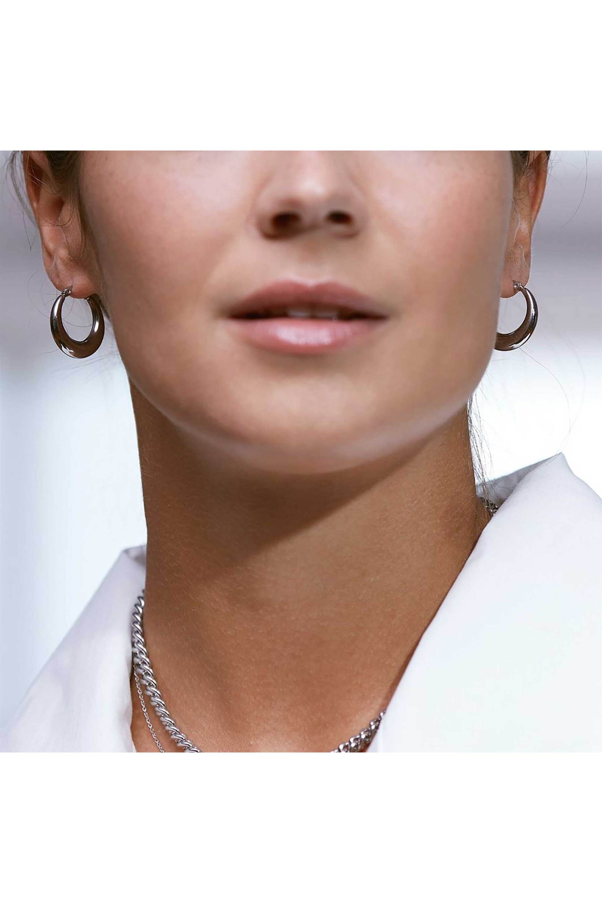 EDBLAD γυναικεία σκουλαρίκια "Flow Hoops" - 120111 φωτογραφία