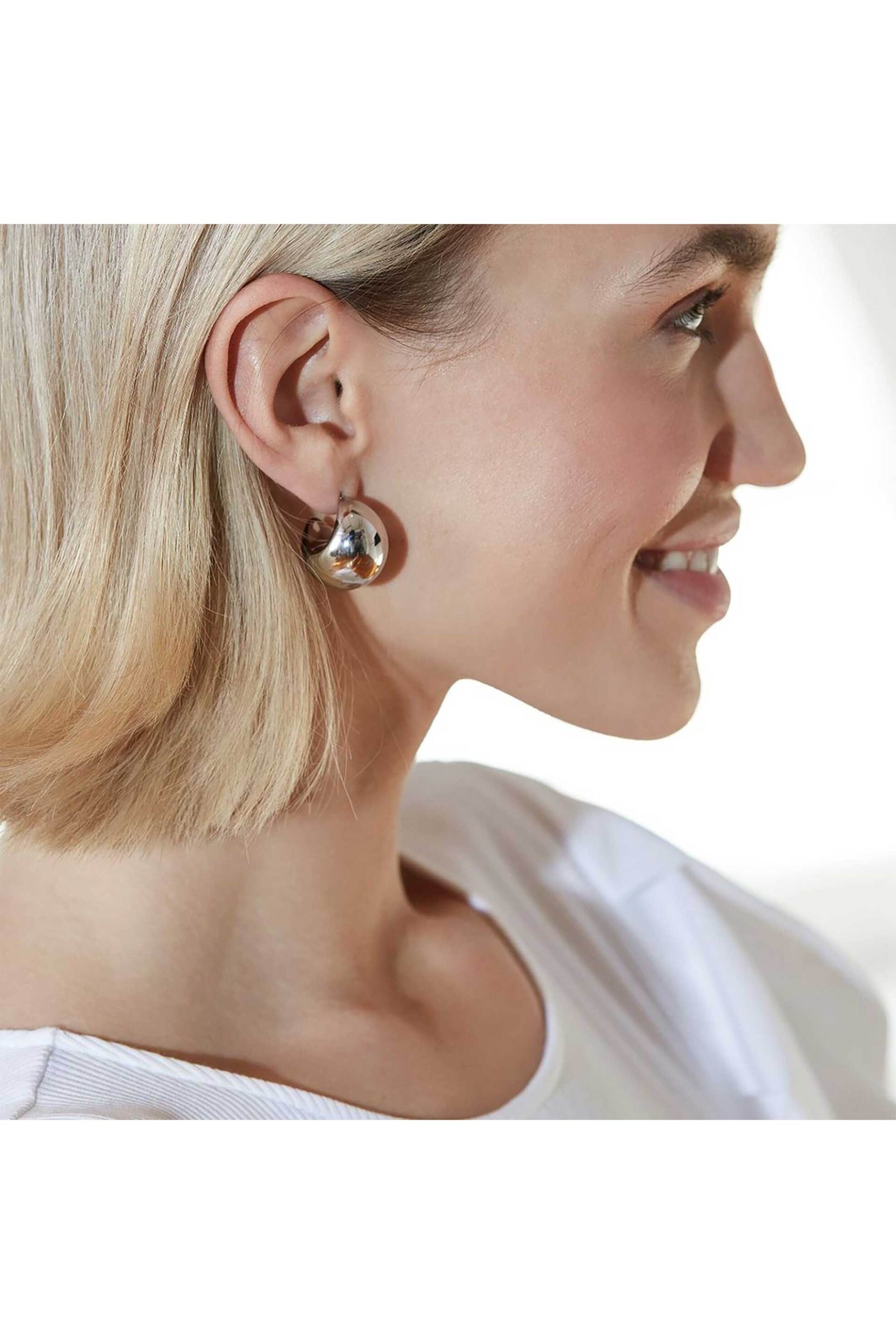 EDBLAD γυναικεία σκουλαρίκια "Bold" (L) - 125689 φωτογραφία