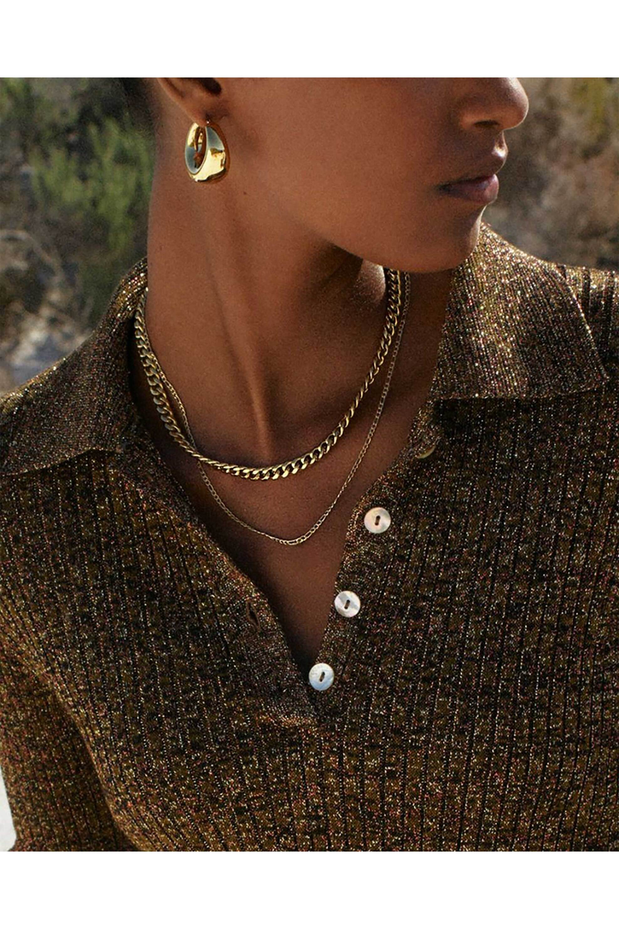 EDBLAD γυναικείο κολιέ αλυσίδα "Curb" - 127404 φωτογραφία