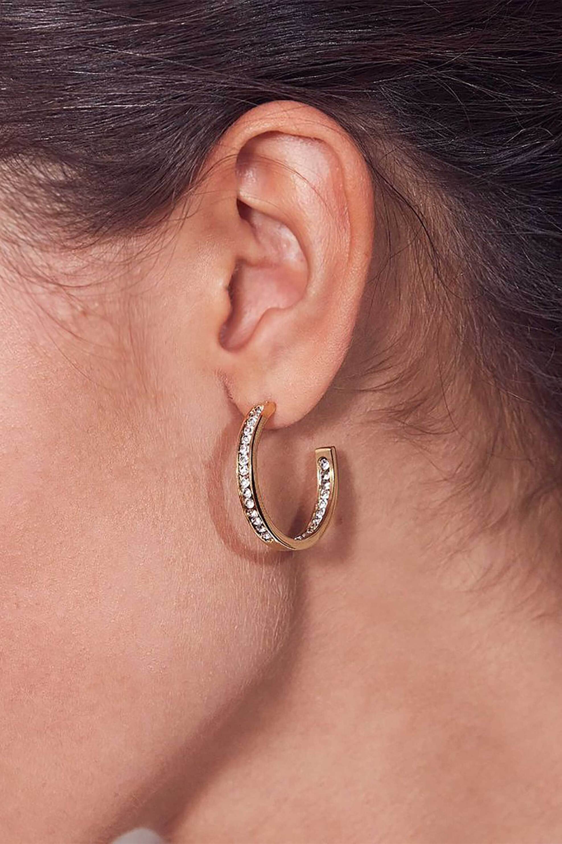 EDBLAD γυναικεία σκουλαρίκια "Andorra Gold" (S) - 105852 φωτογραφία