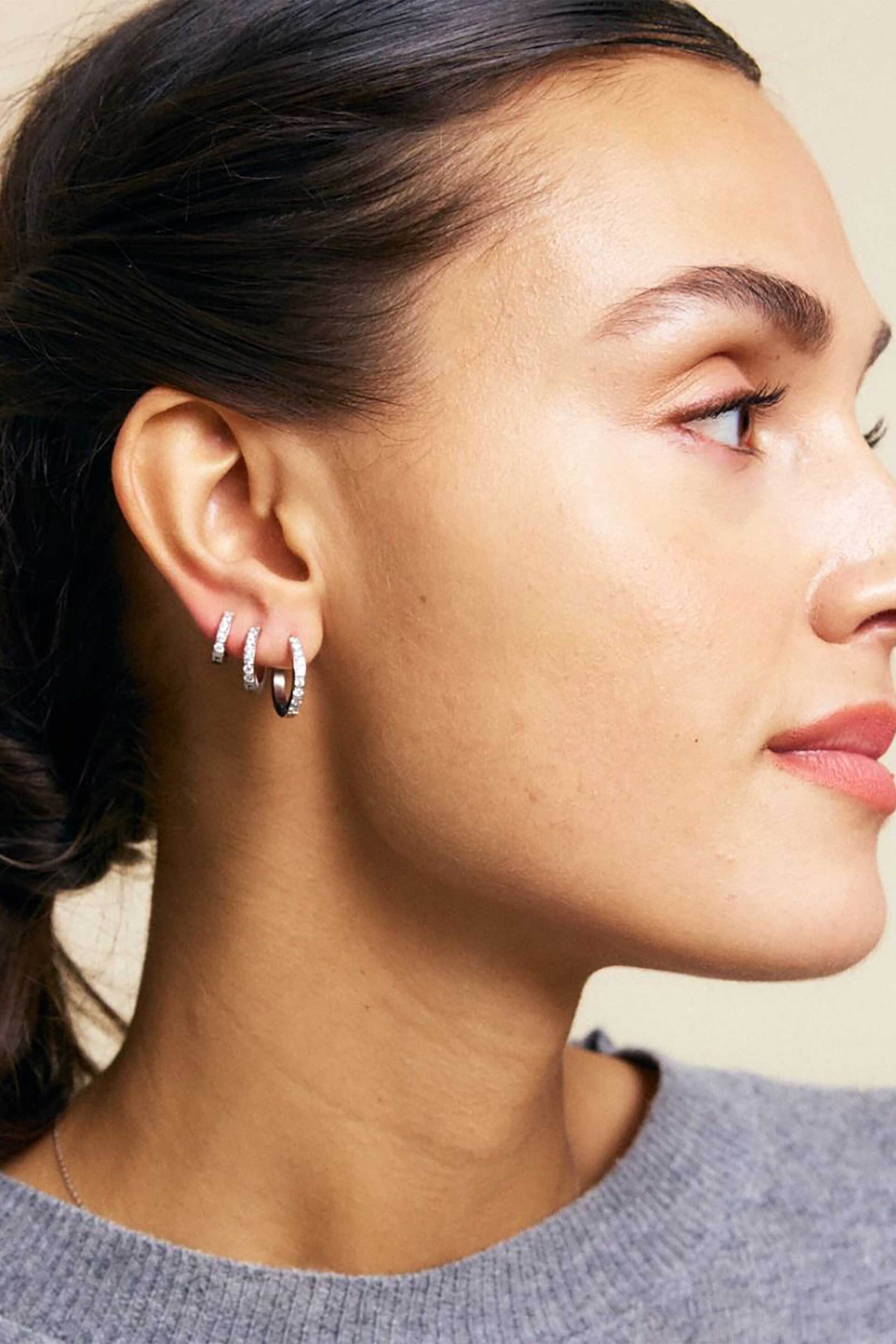 EDBLAD γυναικεία σκουλαρίκια "Glow Hoops Gold" (L) - 126890 φωτογραφία