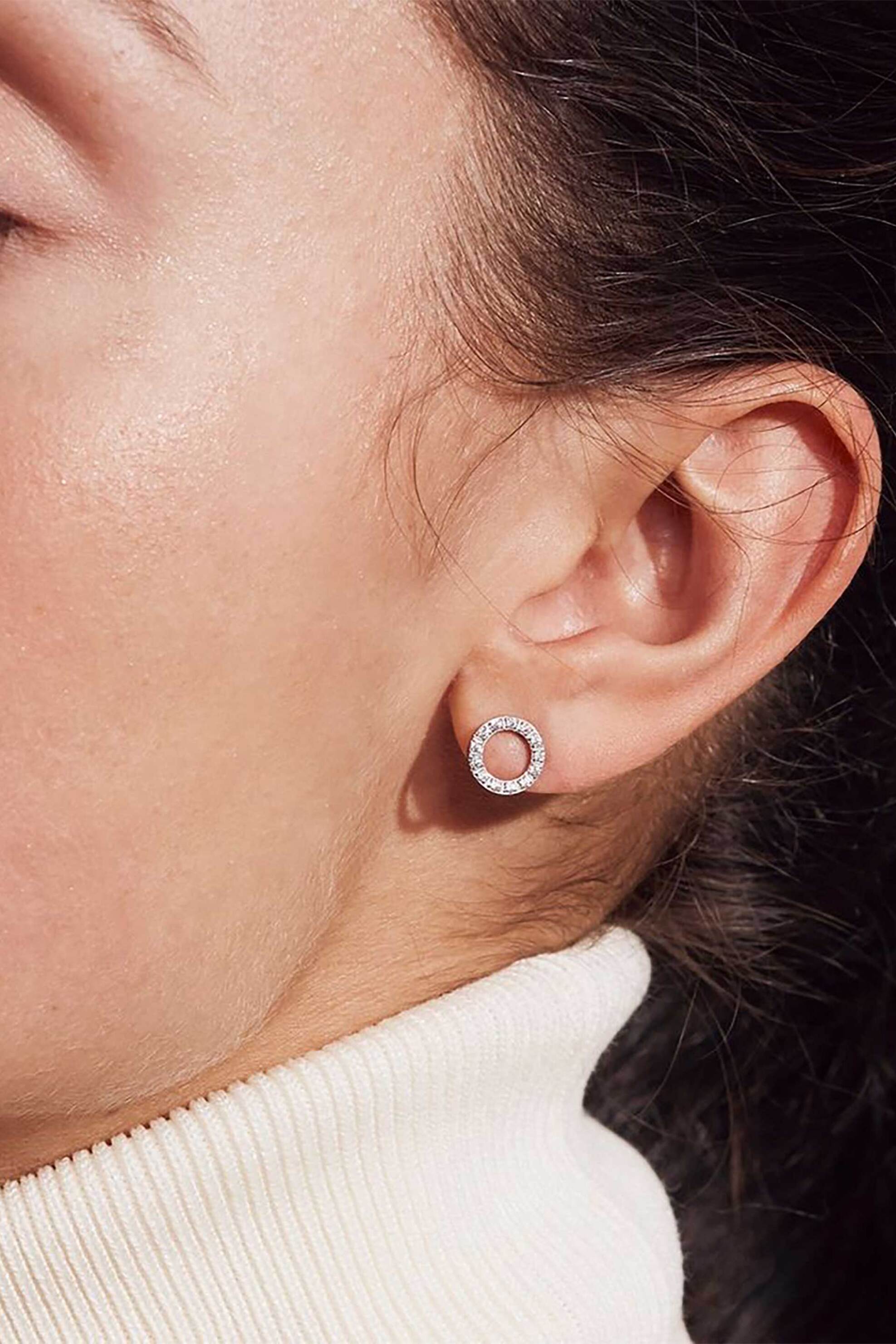 EDBLAD γυναικεία σκουλαρίκια "Glow Studs Steel" (Mini) - 82929 φωτογραφία