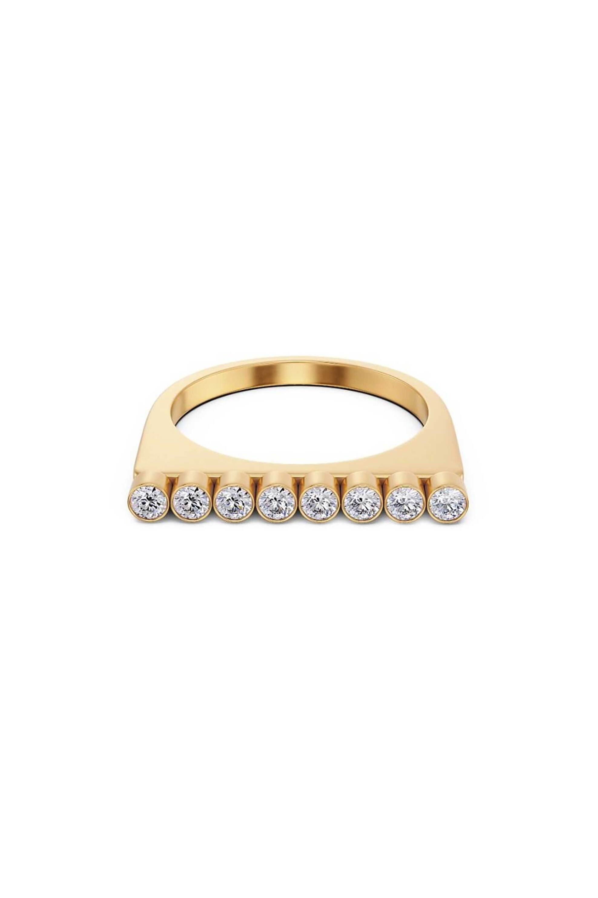 EDBLAD γυναικείο δαχτυλίδι "Twiggy CZ Gold S" - 127906-S φωτογραφία