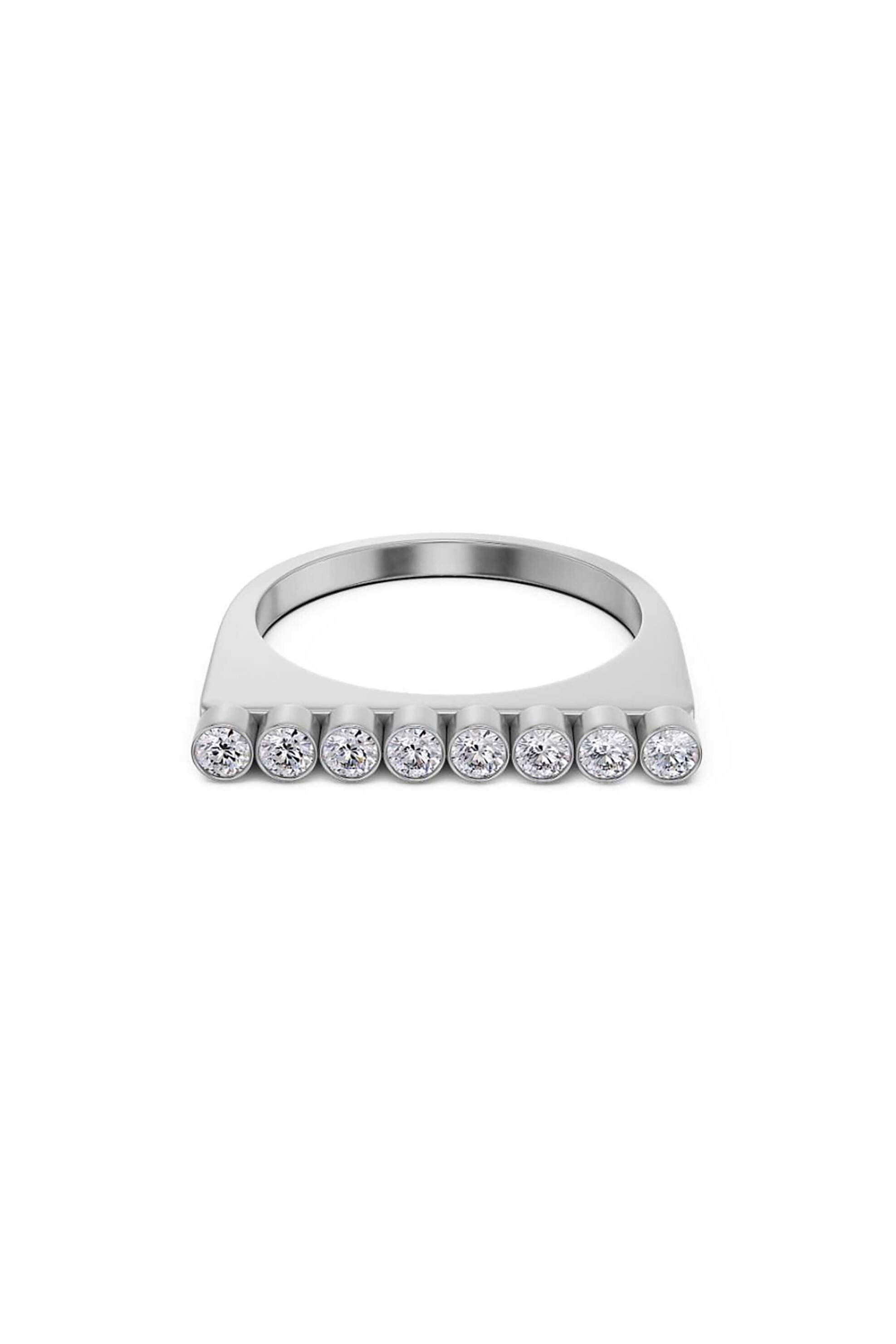EDBLAD γυναικείο δαχτυλίδι "Twiggy CZ Steel L" - 127907-L φωτογραφία