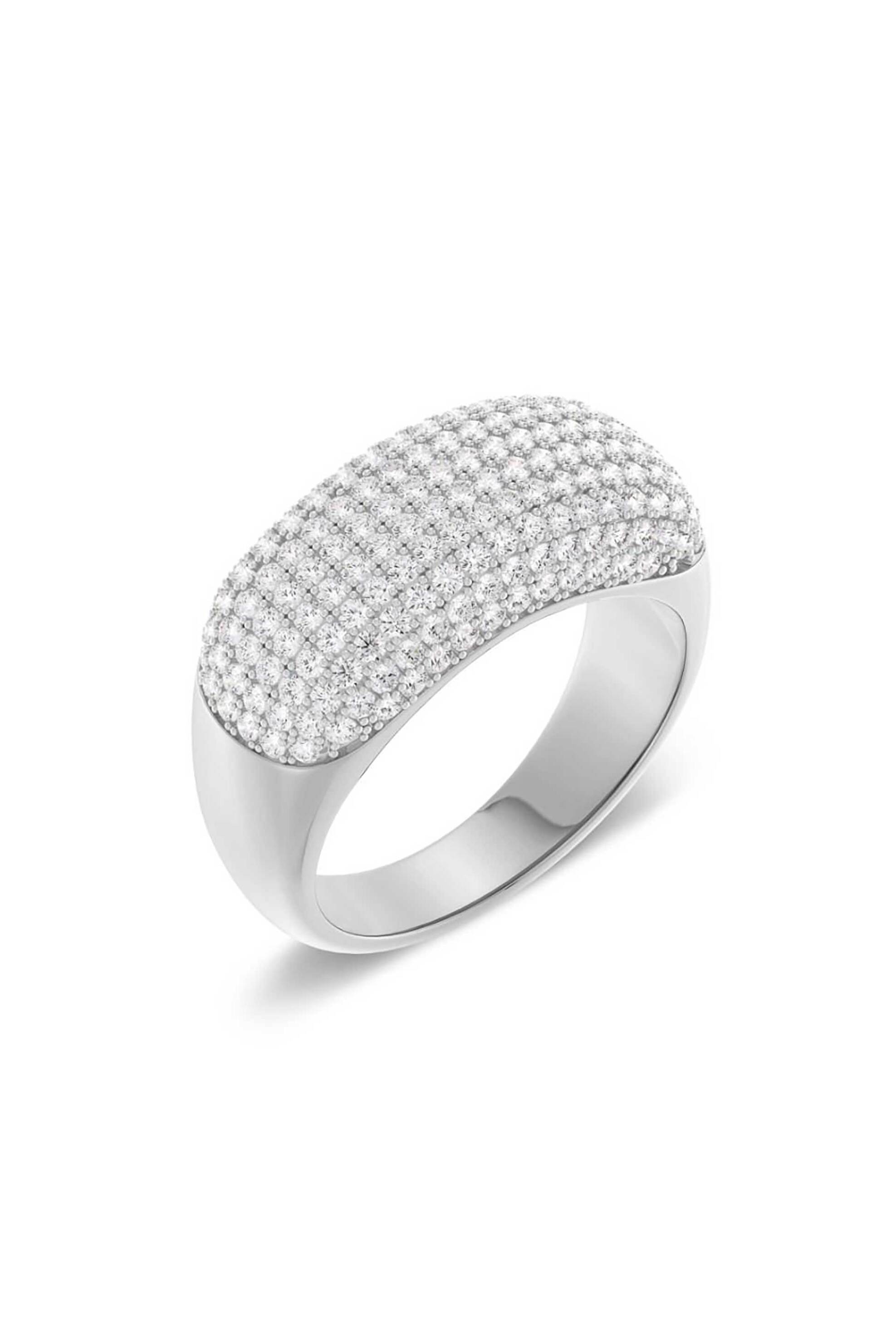 EDBLAD γυναικείο δαχτυλίδι "Luxe Maxi Silver" (L) - 123915-L φωτογραφία