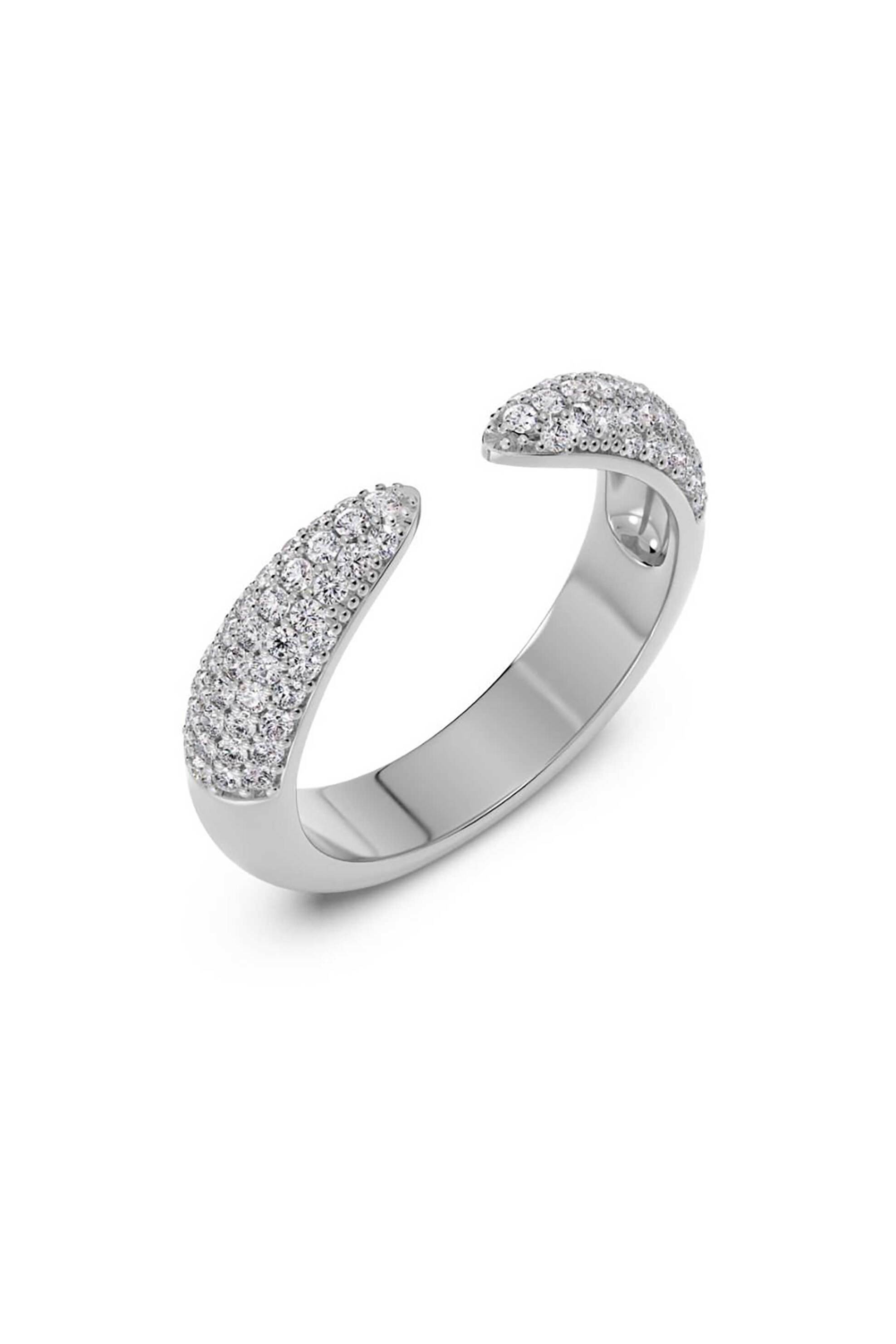 EDBLAD EDBLAD γυναικείο δαχτυλίδι "Crest Pavé Silver" (S) - 127619-S