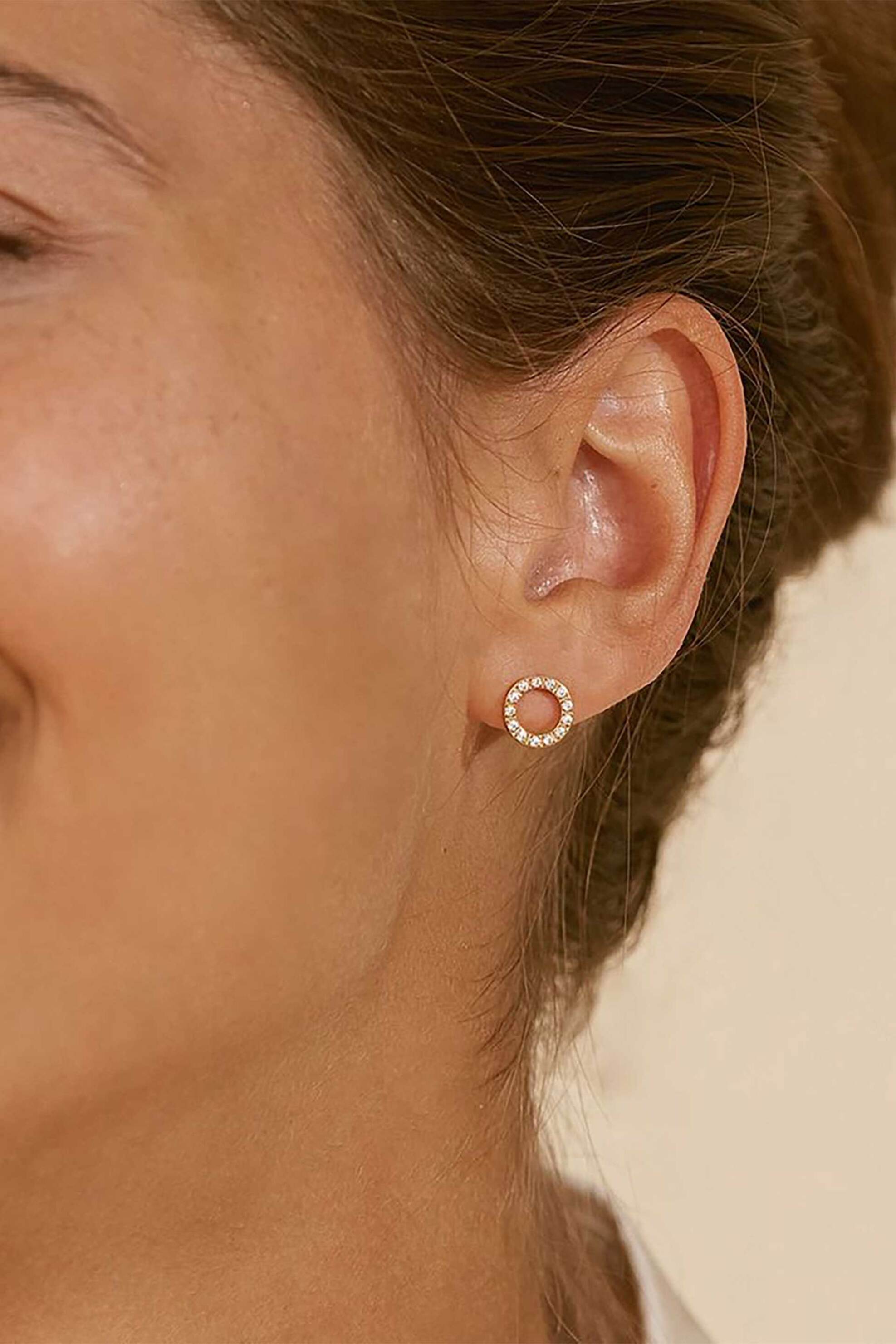 EDBLAD γυναικεία σκουλαρίκια "Glow Studs Gold" (Mini) - 106513 φωτογραφία