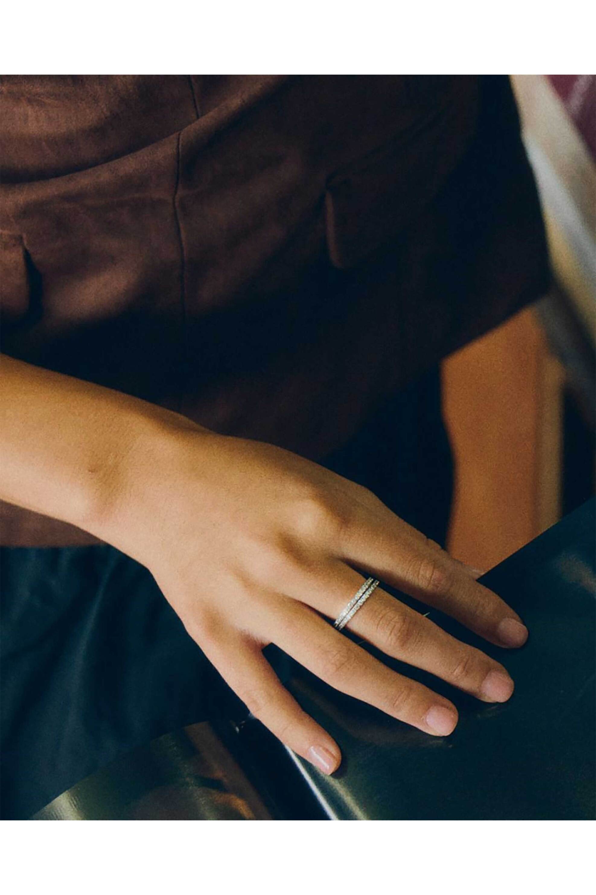 Edblad Γυναικείο Δαχτυλίδι Glow Ring Mini Steel (Χs) - 121093-Xs