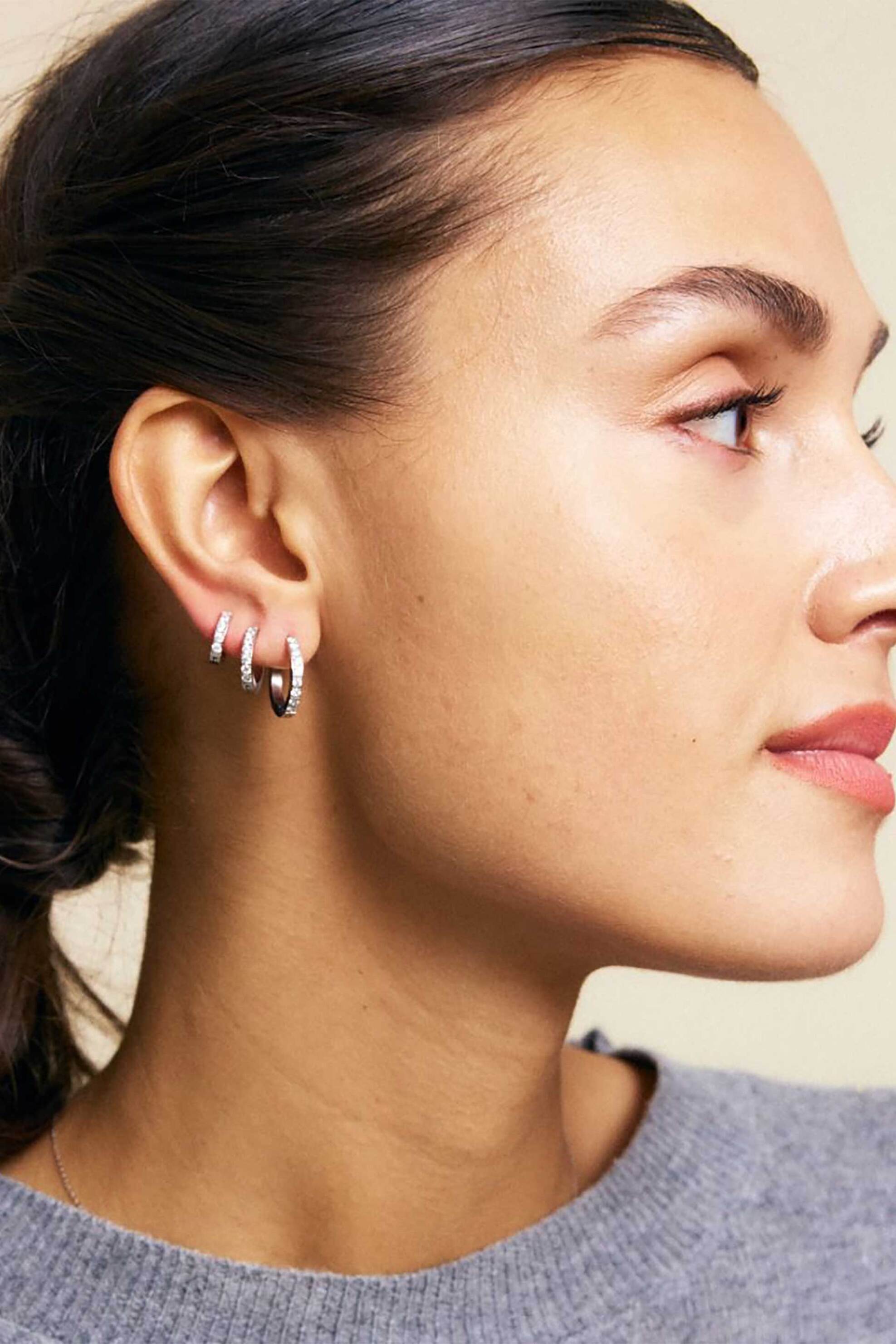 EDBLAD γυναικεία σκουλαρίκια "Glow Hoops Gold" (S) - 126886 φωτογραφία