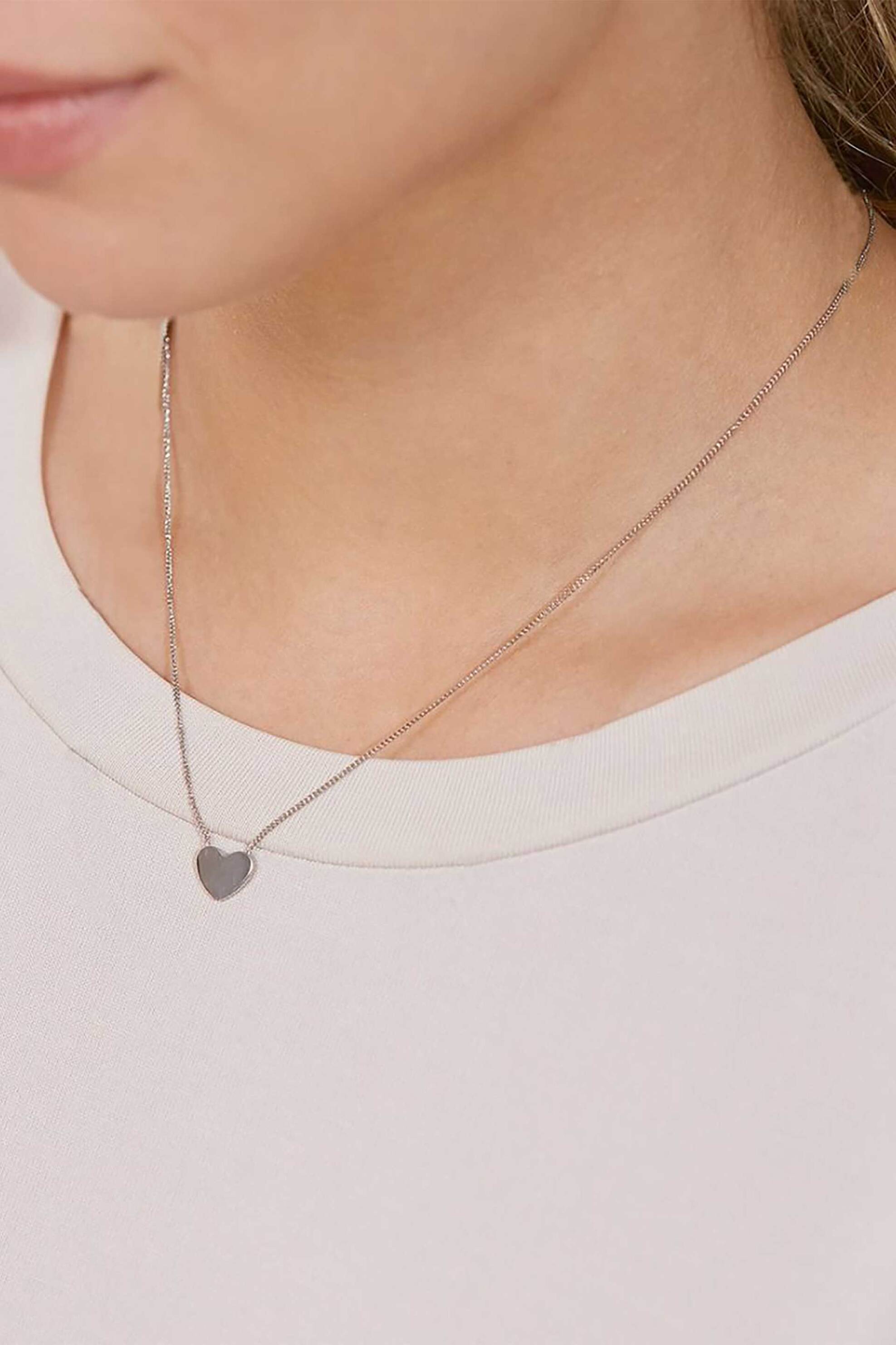Edblad Γυναικείο Κολιέ Pure Heart Steel - 108645