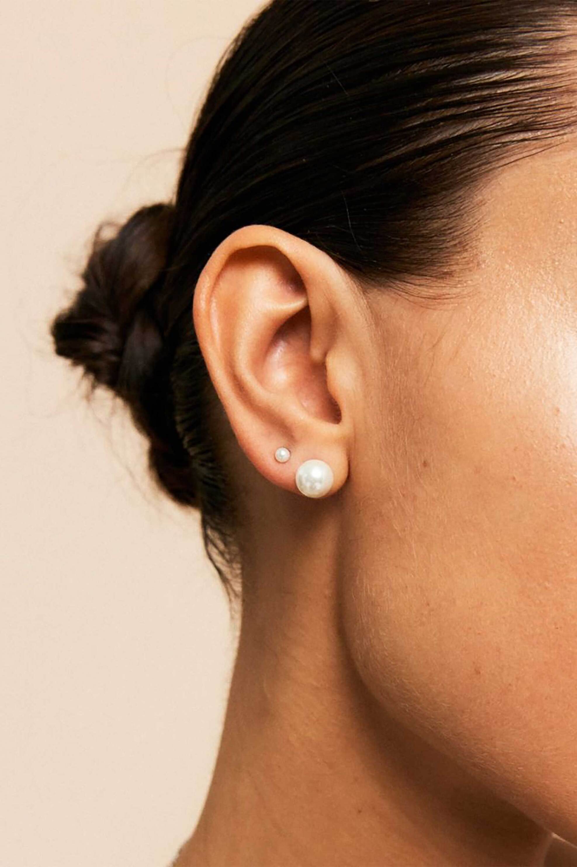 EDBLAD γυναικεία σκουλαρίκια "Lilian Studs Steel L" - 102988 φωτογραφία