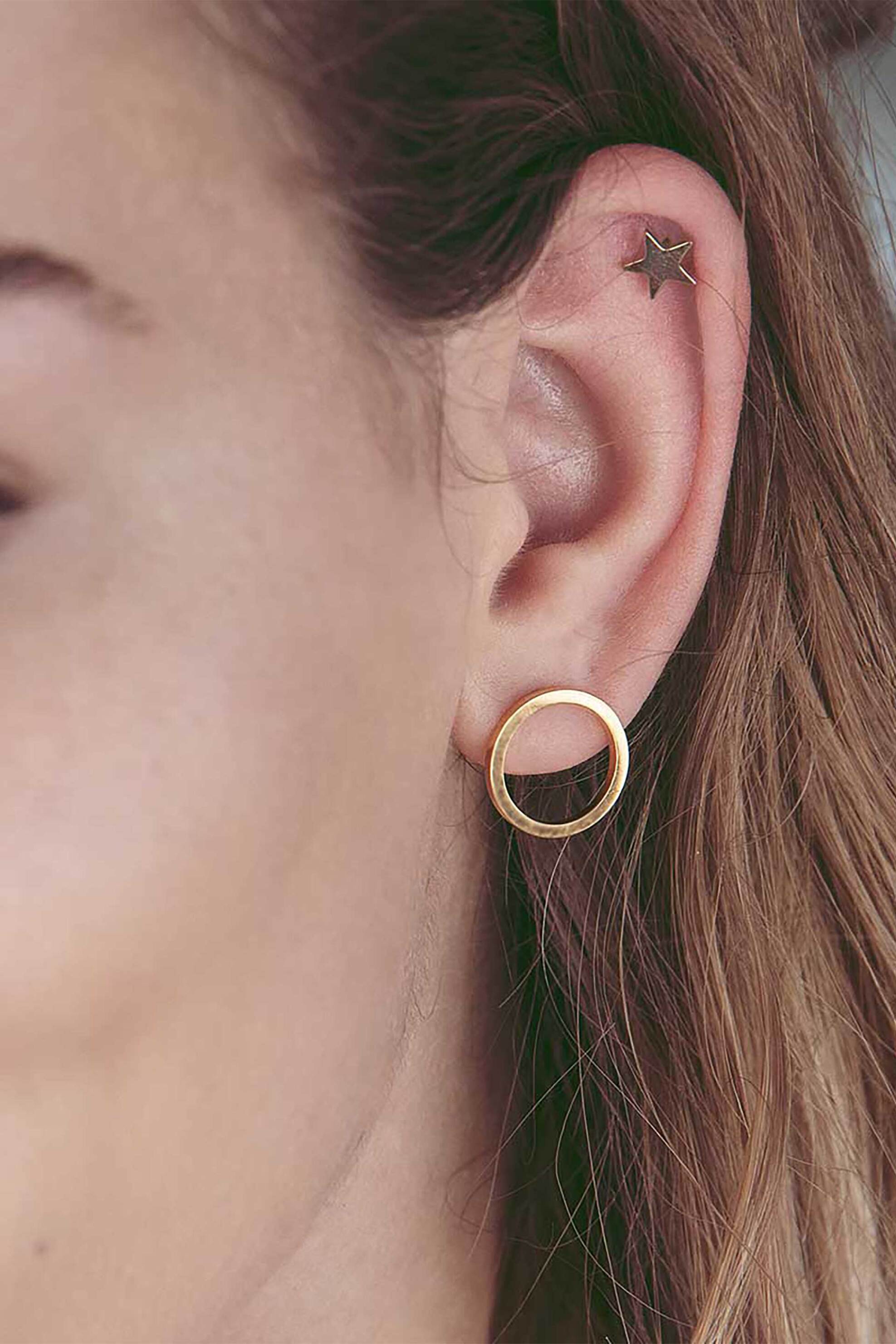 EDBLAD γυναικεία σκουλαρίκια "Circle Gold" (S) - 109339 φωτογραφία