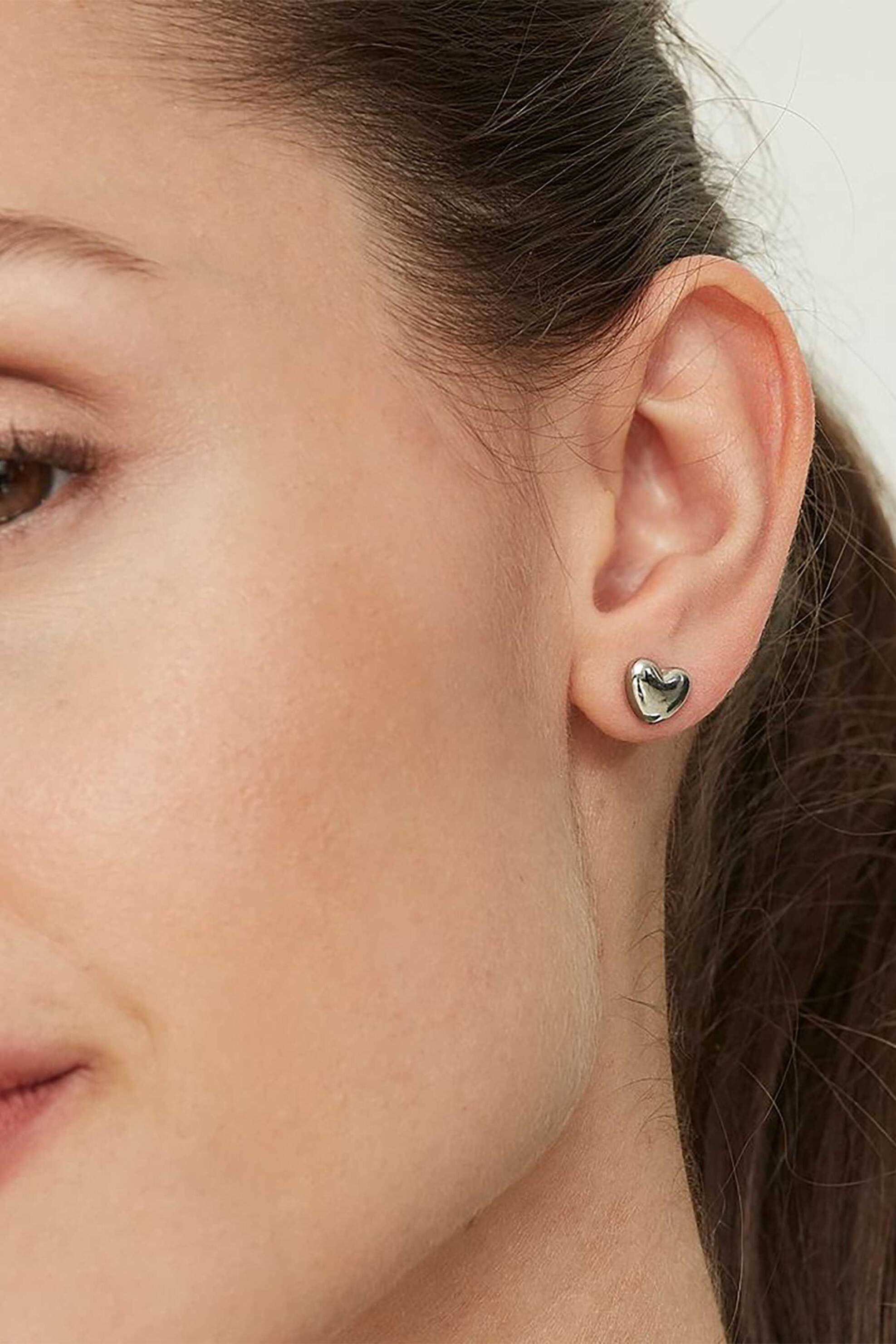 Edblad Γυναικεία Σκουλαρίκια Barley Studs Steel - 124083