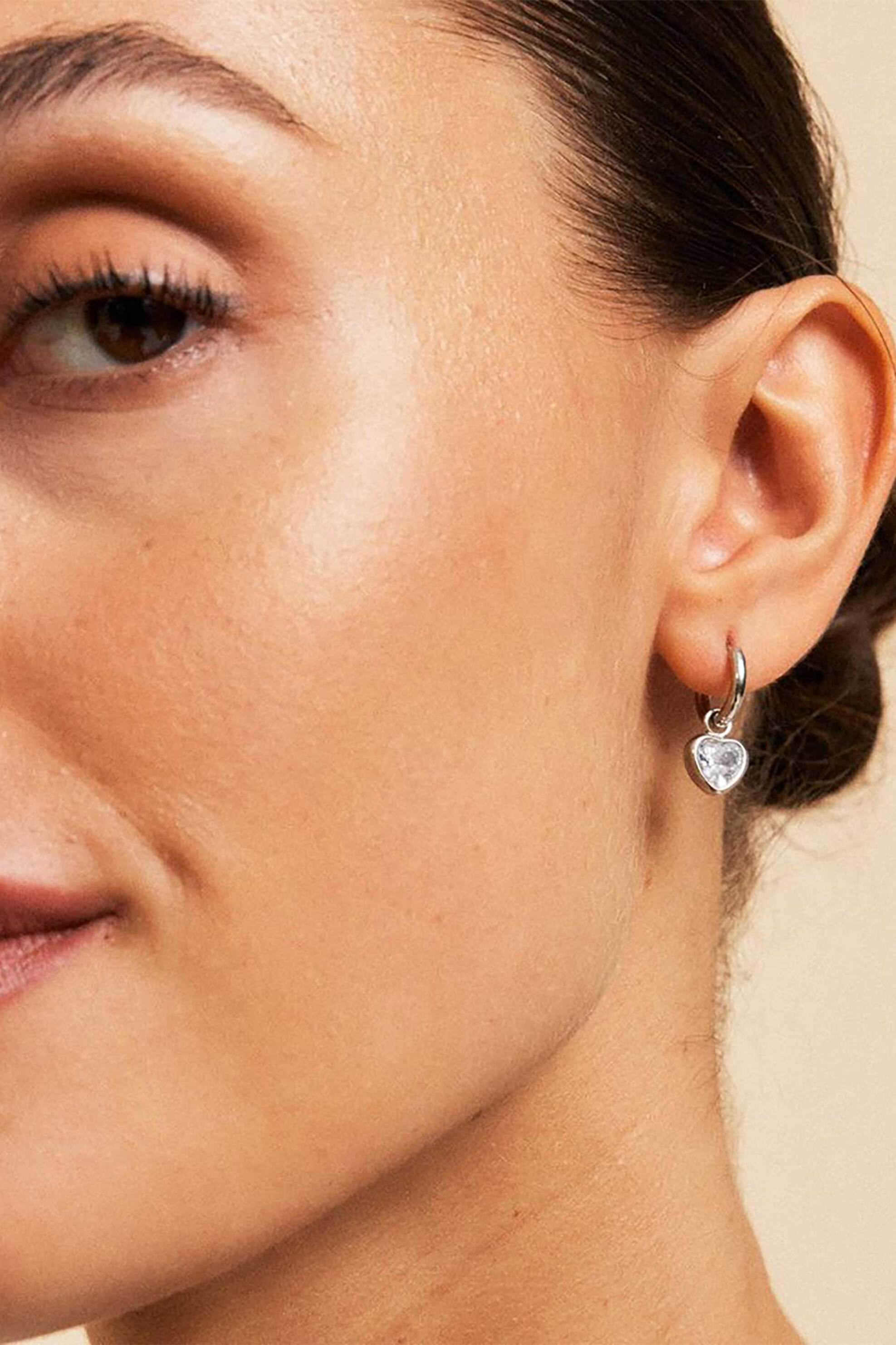 EDBLAD γυναικεία σκουλαρίκια "Bel Hoops Steel" - 126608 φωτογραφία