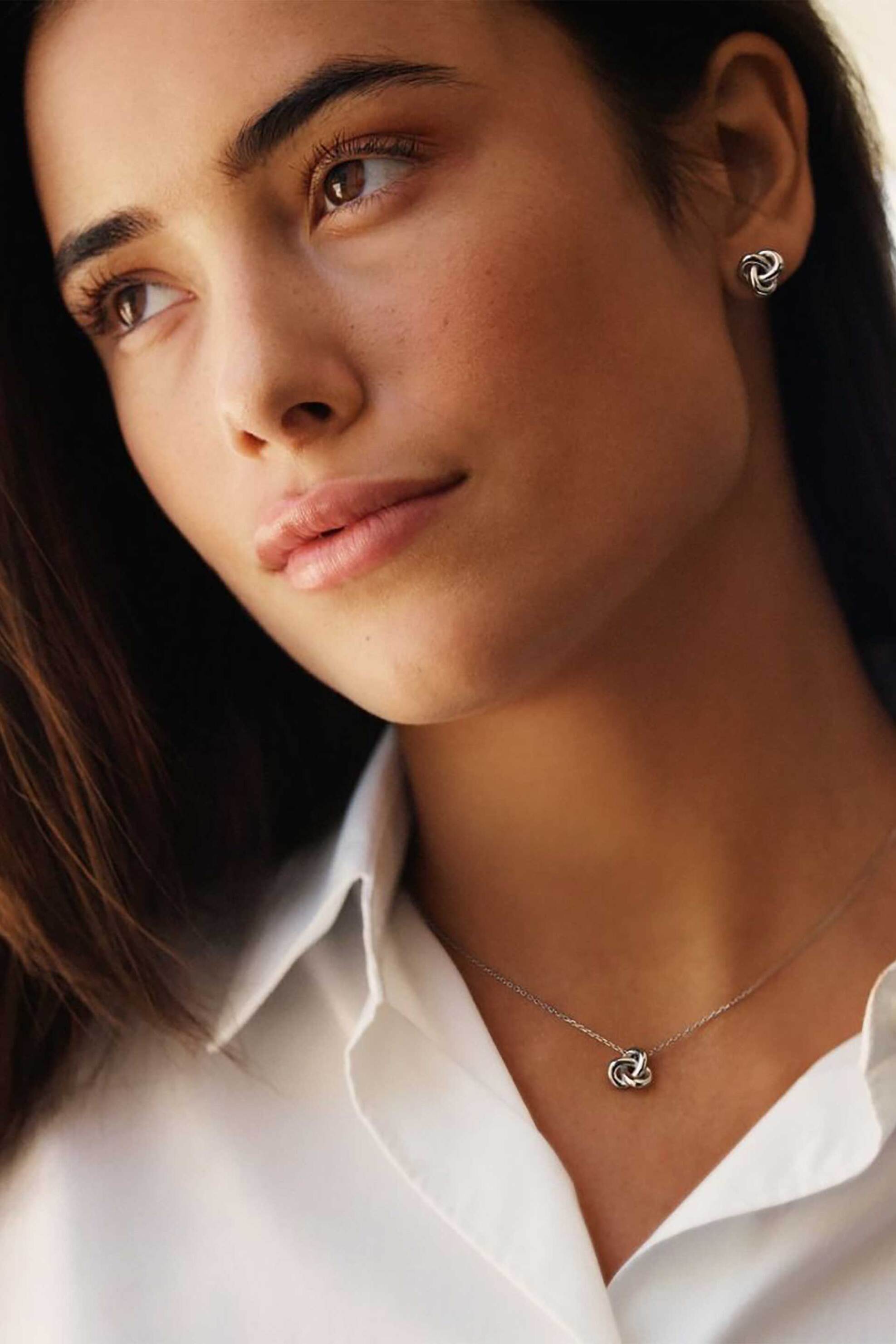 Edblad Γυναικείο Κολιέ Infinity Knot Steel S - 129858