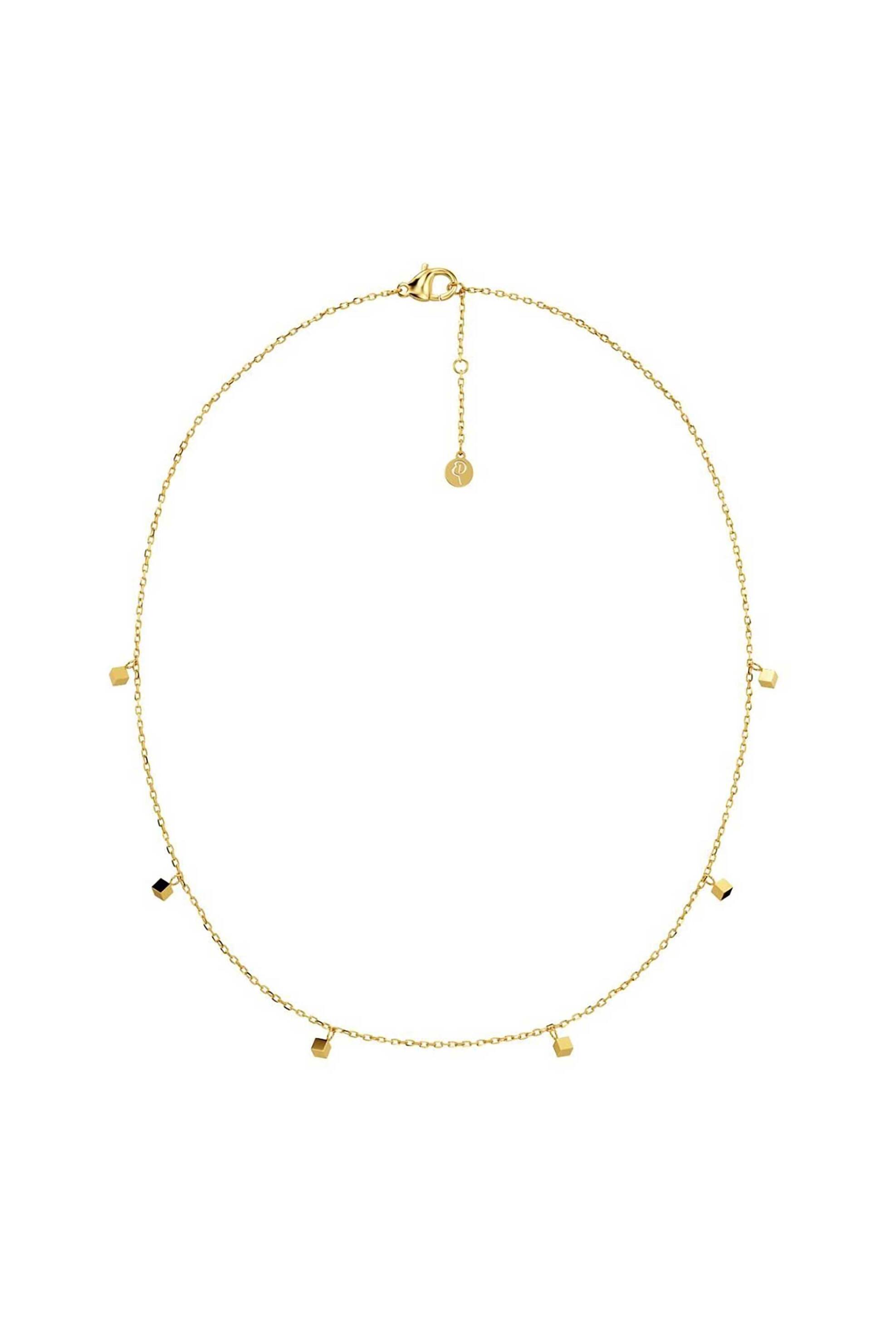 EDBLAD γυναικείο κολιέ "Dice Necklace Gold" - 129409