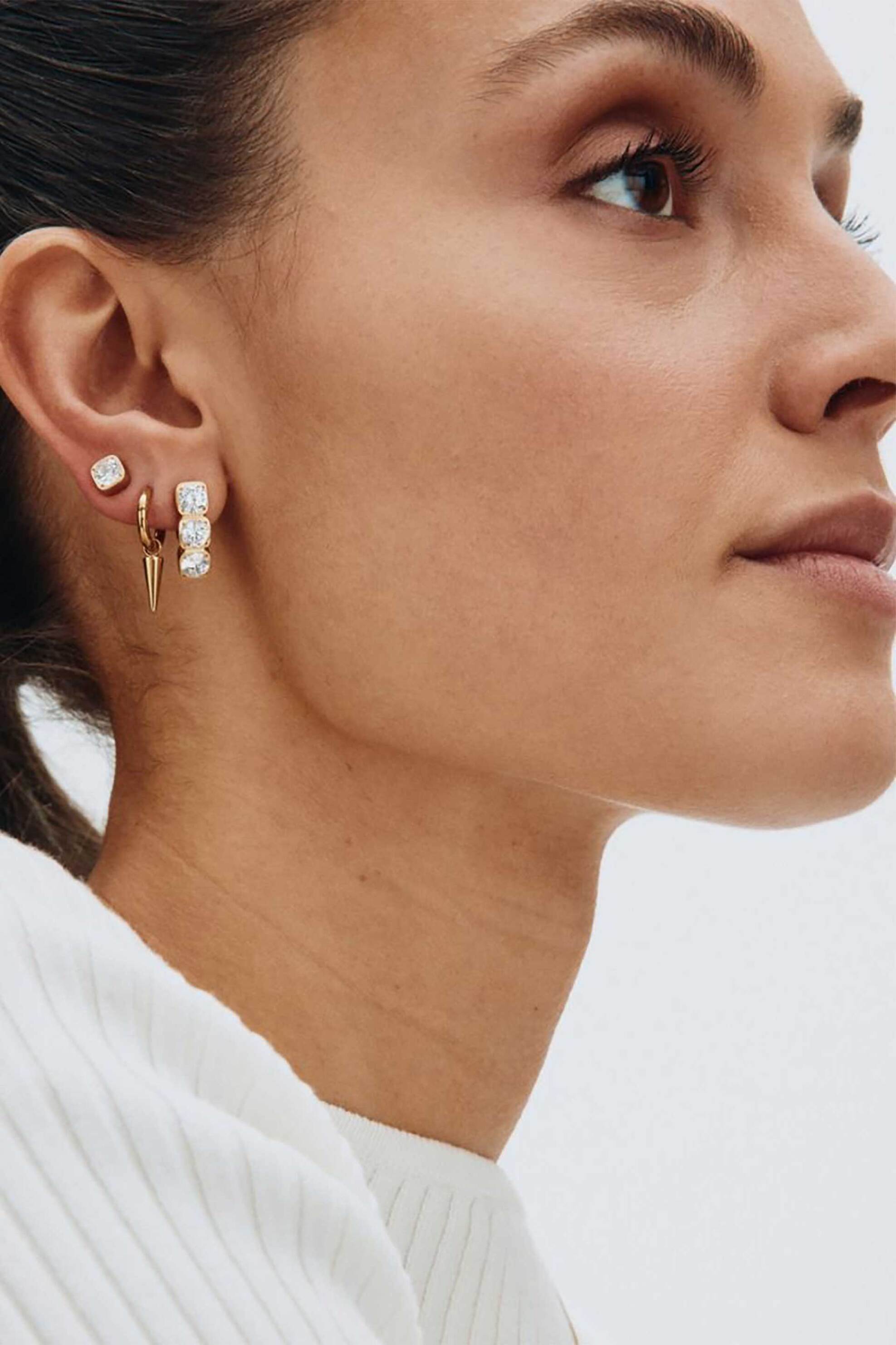 Edblad Γυναικεία Σκουλαρίκια Gemma Studs Gold - 129421