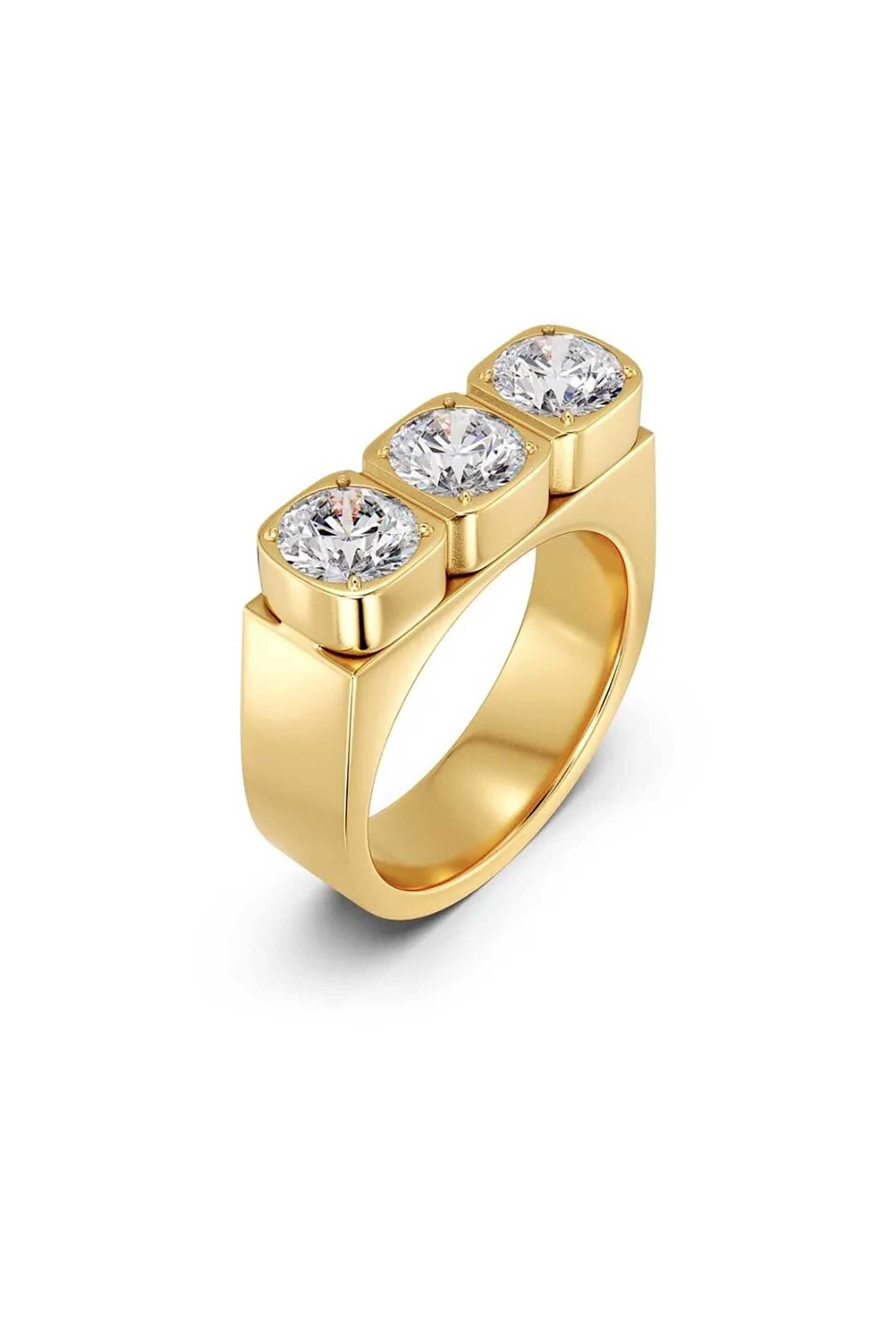 EDBLAD γυναικείo δαχτυλίδι "Gemma Ring Gold" (L) - 129431-L