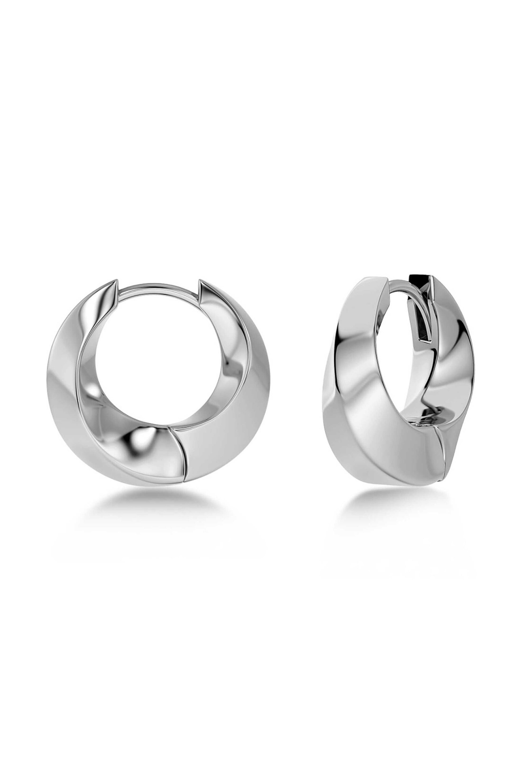 EDBLAD γυναικεία σκουλαρίκια "Helix Hoops L Steel"