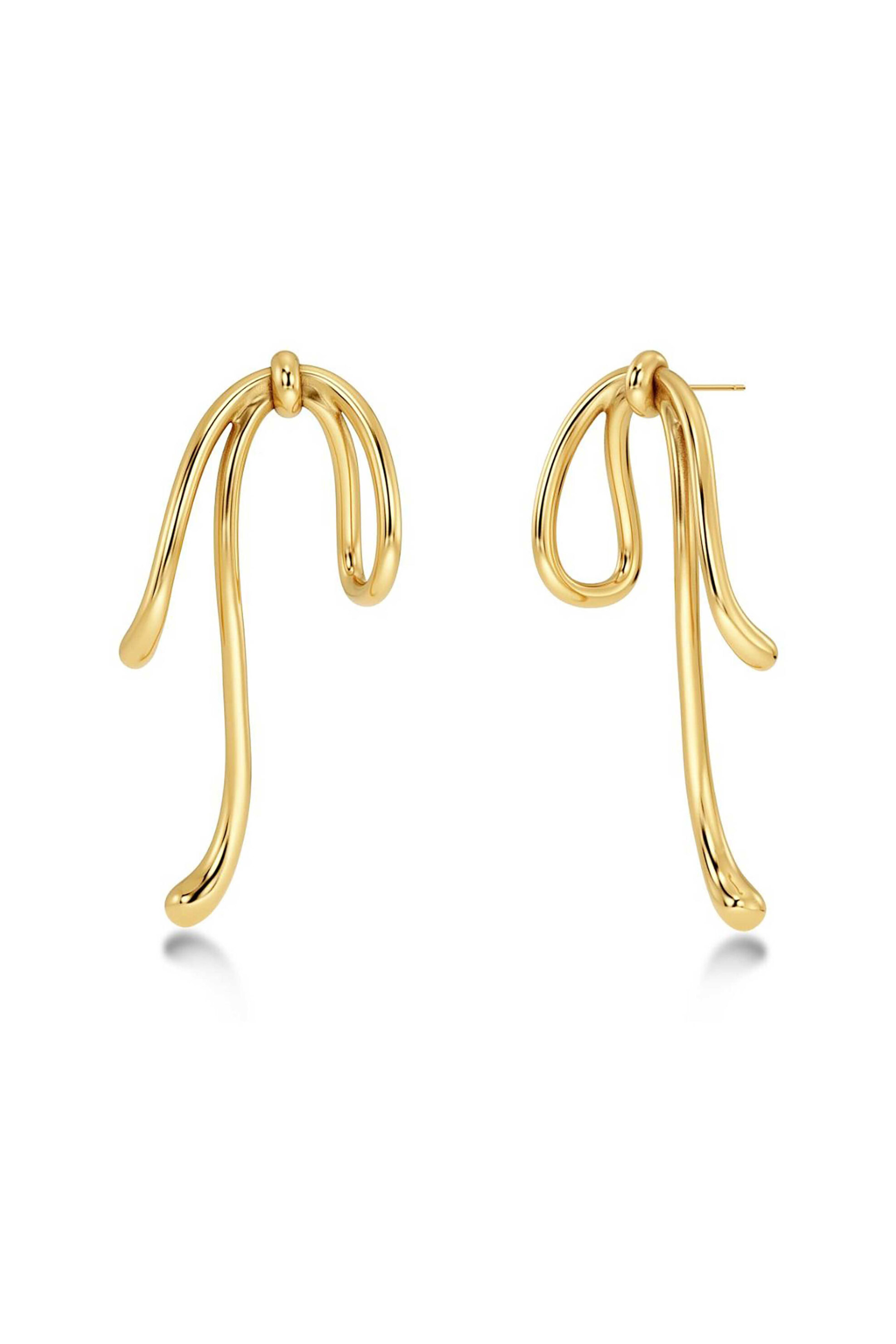 EDBLAD γυναικεία σκουλαρίκια "Lace Studs Gold" - 129453