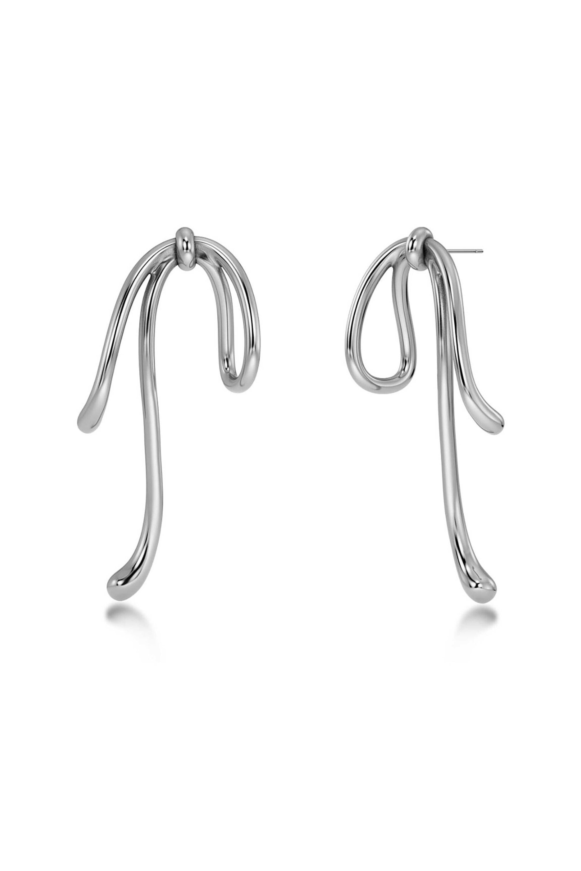 EDBLAD γυναικεία σκουλαρίκια "Lace Studs Steel" - 129454