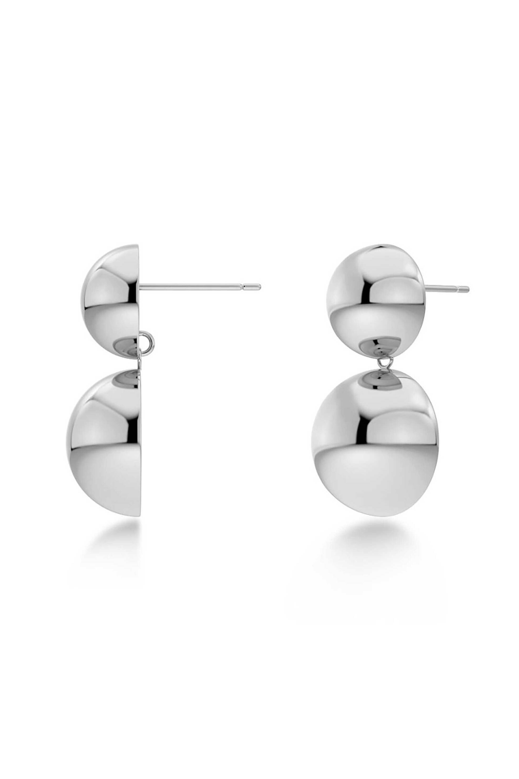 EDBLAD γυναικεία σκουλαρίκια "Sphere Earrings S Steel" - 129488