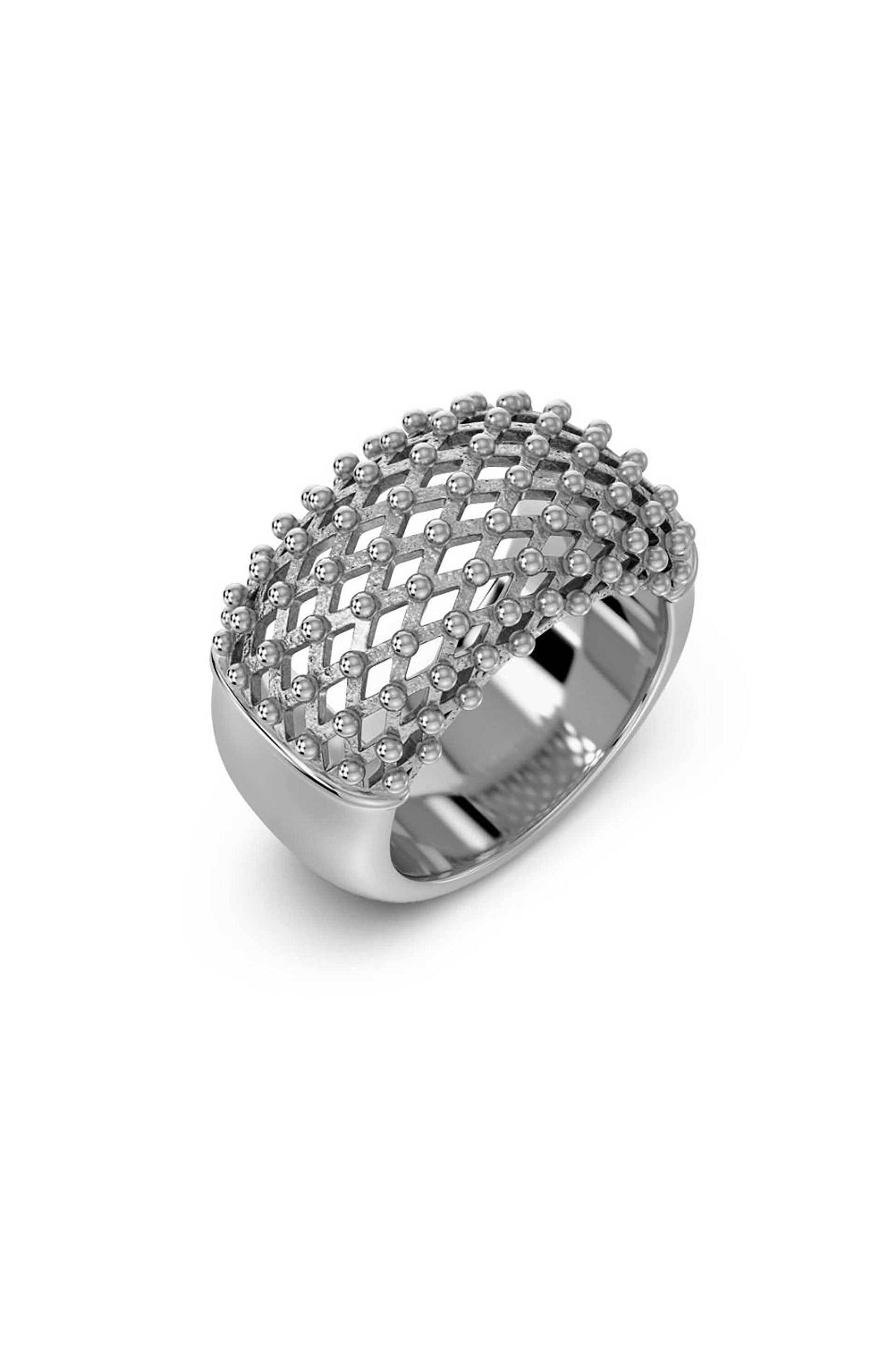 EDBLAD γυναικείο δαχτυλίδι "Viva Ring Steel" (M) - 129512-M