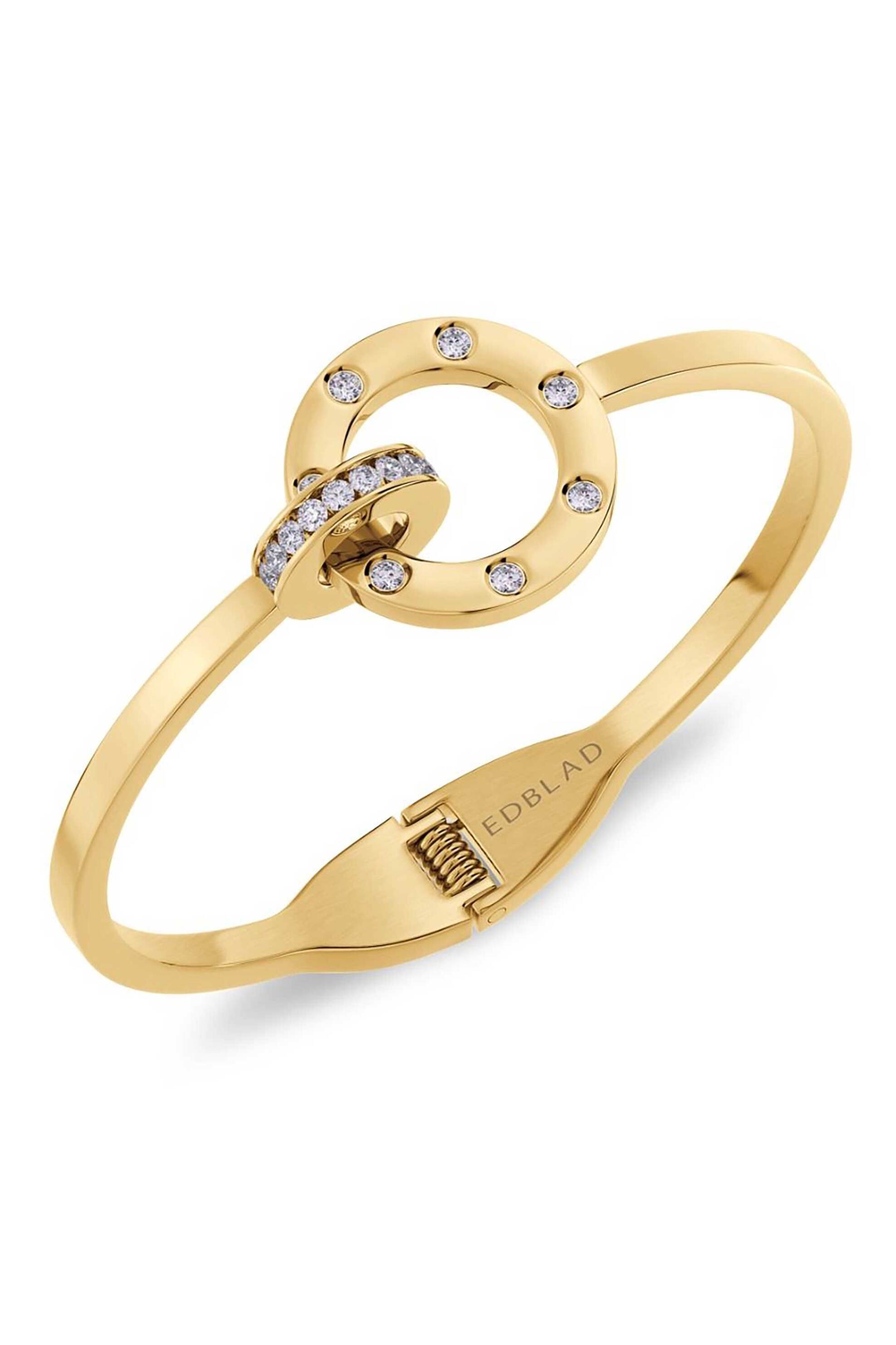 EDBLAD γυναικείο βραχιόλι "Ida Bangle Gold L" - 111476-L