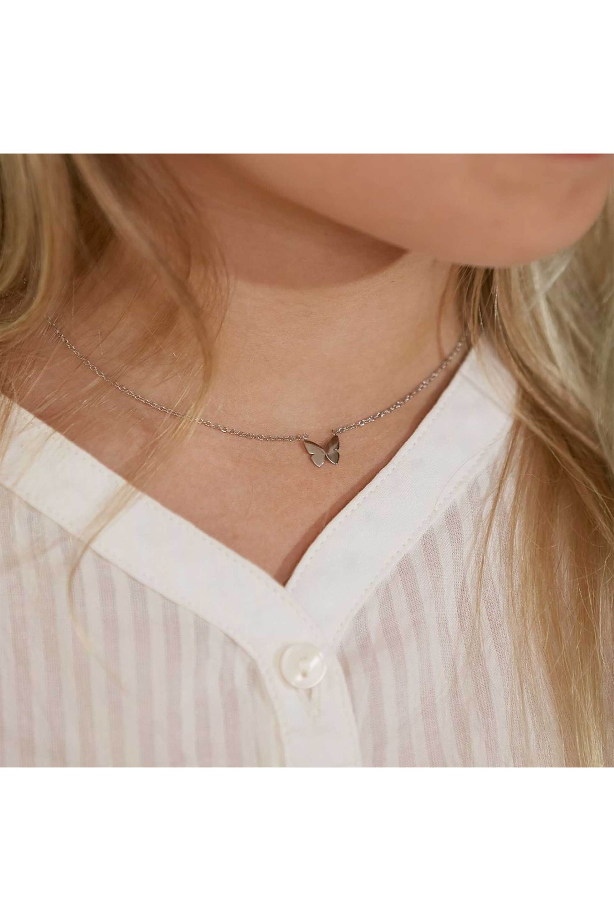 EDBLAD παιδικό κολιέ με πεταλούδα "Papillon Kids Steel" - 120228 φωτογραφία