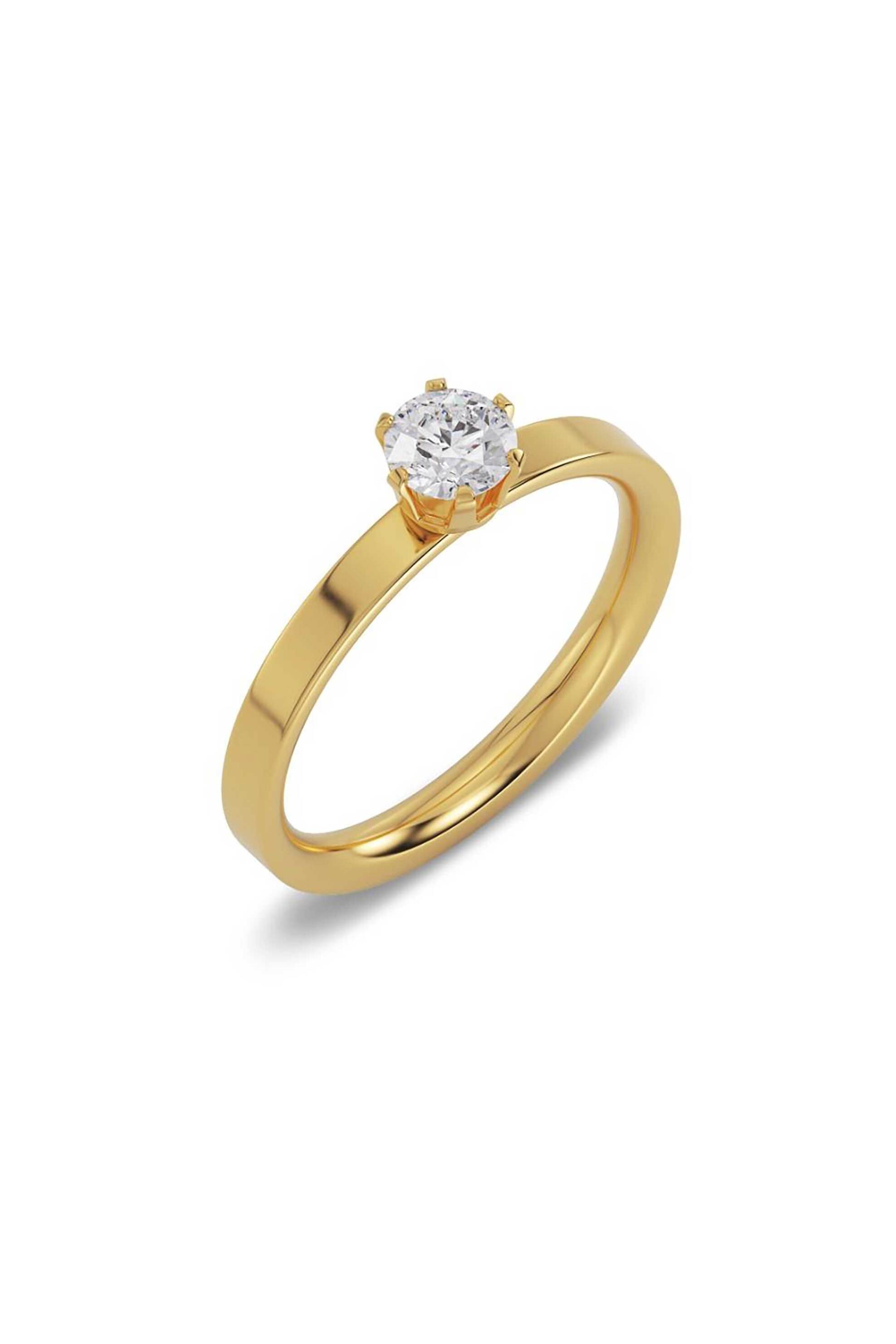 EDBLAD γυναικείο δαχτυλίδι "Crown Gold" (XL) - 41630117-XL