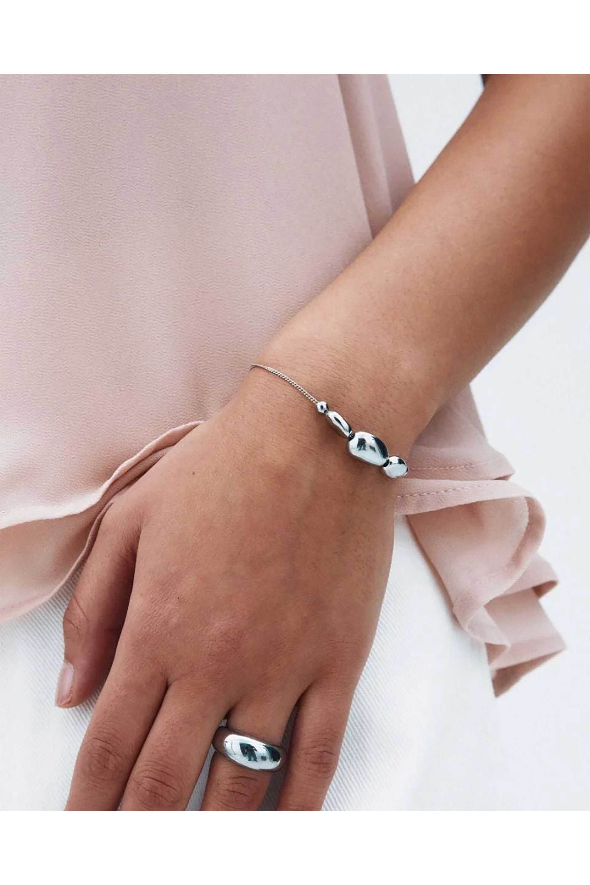 Edblad Γυναικείο Βραχιόλι Leora Silver - 130276