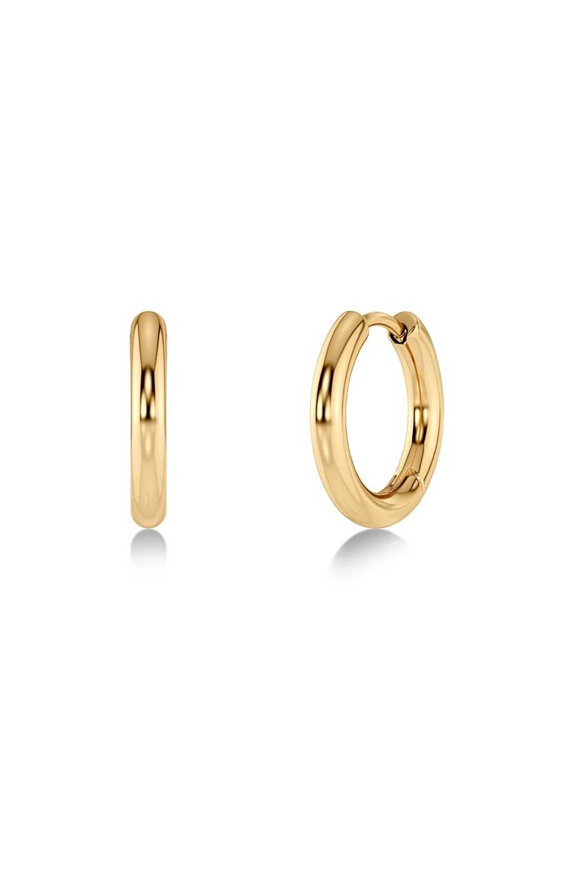 EDBLAD EDBLAD ανδρικά σκουλαρίκια "Kendall Hoops Gold" - 130344