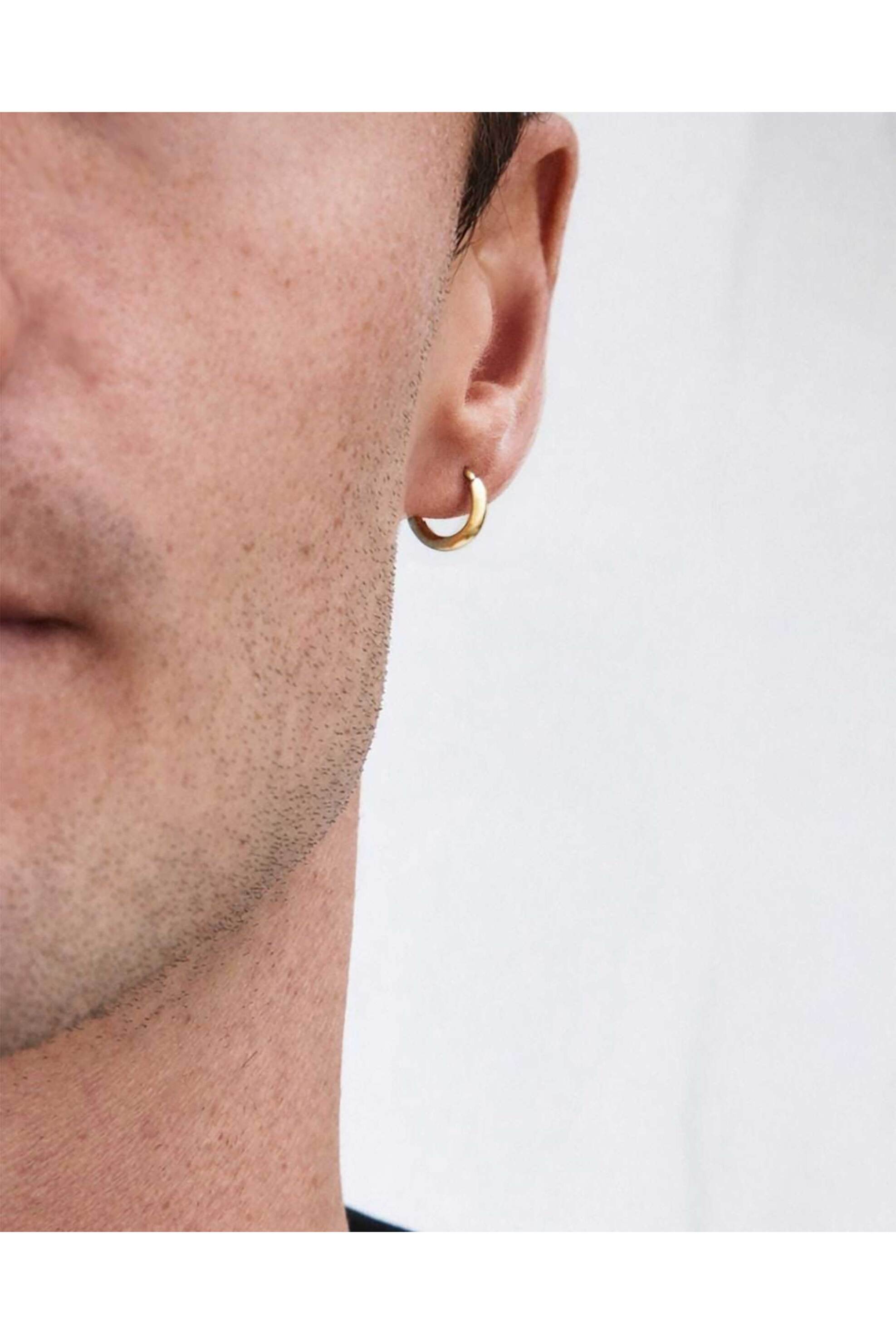 EDBLAD ανδρικά σκουλαρίκια "Kendall Hoops Gold" - 130344 φωτογραφία