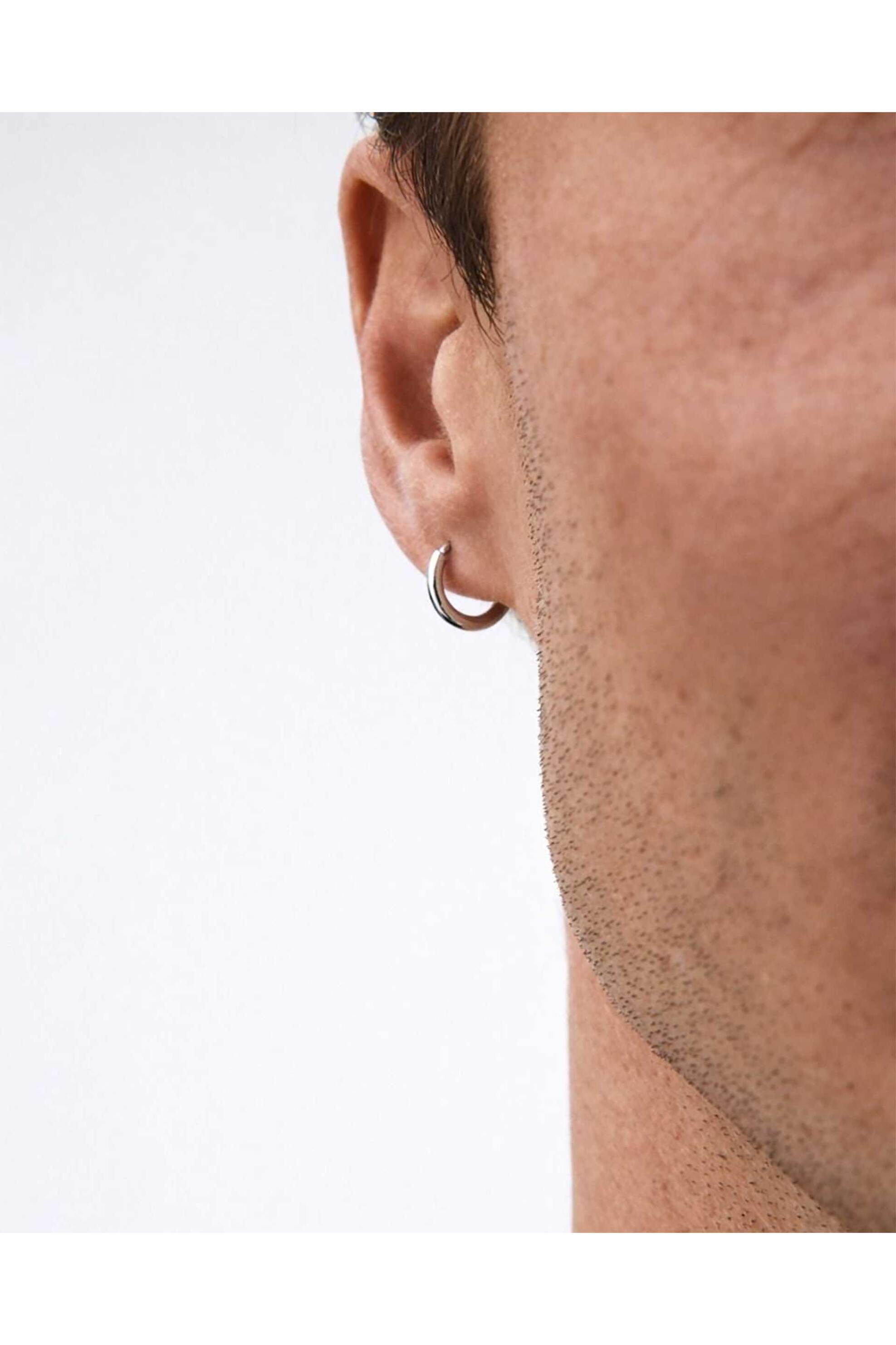 EDBLAD ανδρικά σκουλαρίκια "Kendall Hoops Silver" - 130345 φωτογραφία