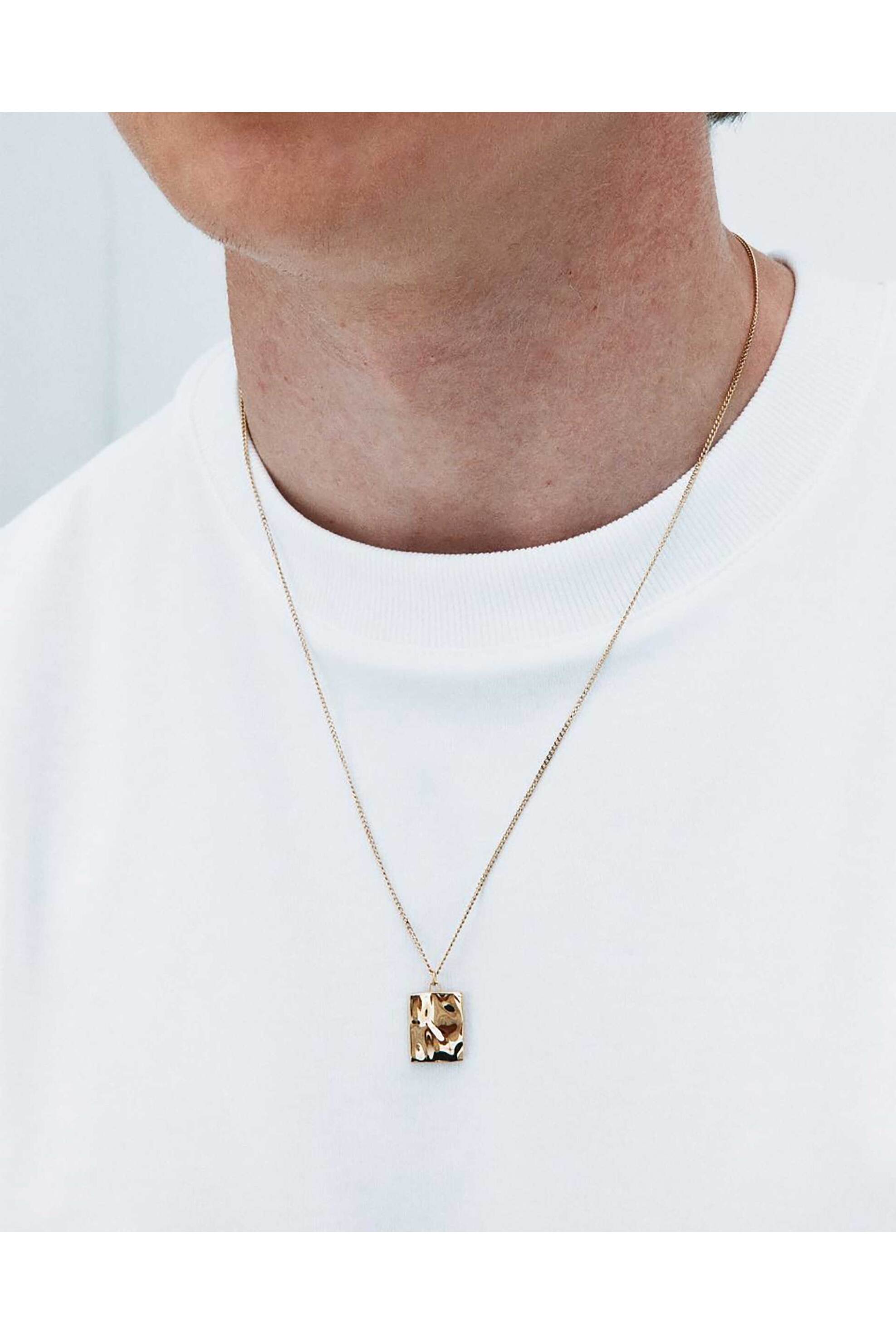 Edblad Ανδρικό Κολιέ River Necklace Gold - 130350