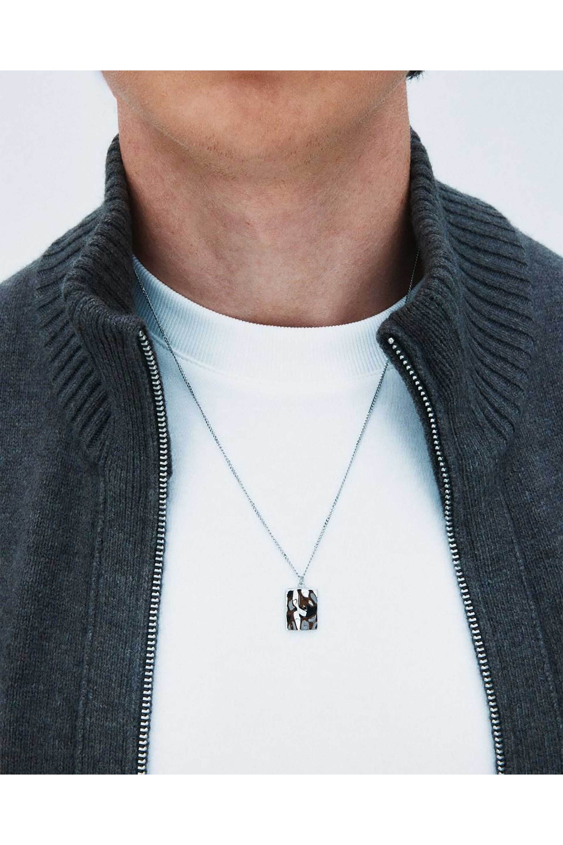 Edblad Ανδρικό Κολιέ River Necklace Steel - 130351