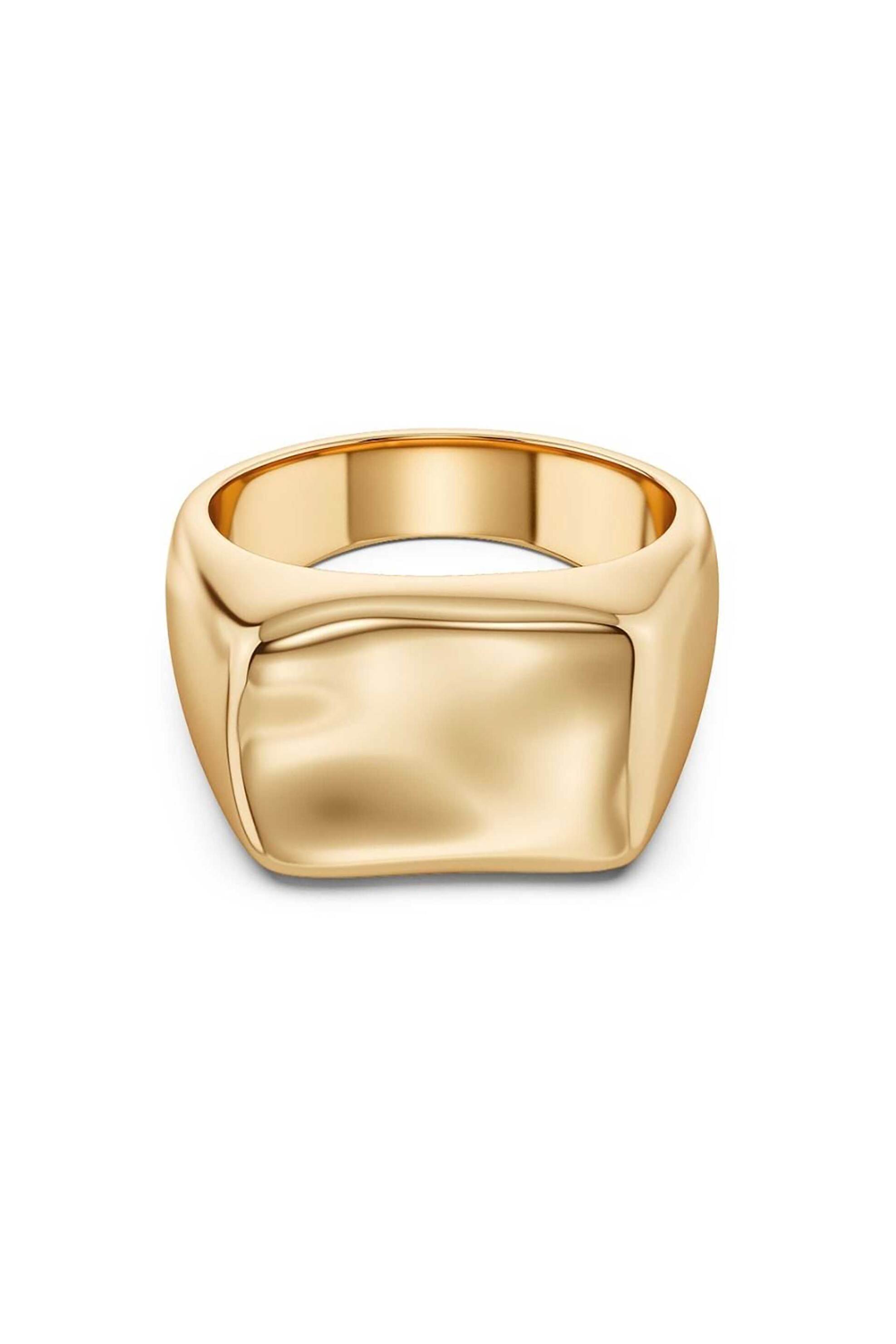EDBLAD ανδρικό δαχτυλίδι "River Ring Gold S" - 130354-18 φωτογραφία