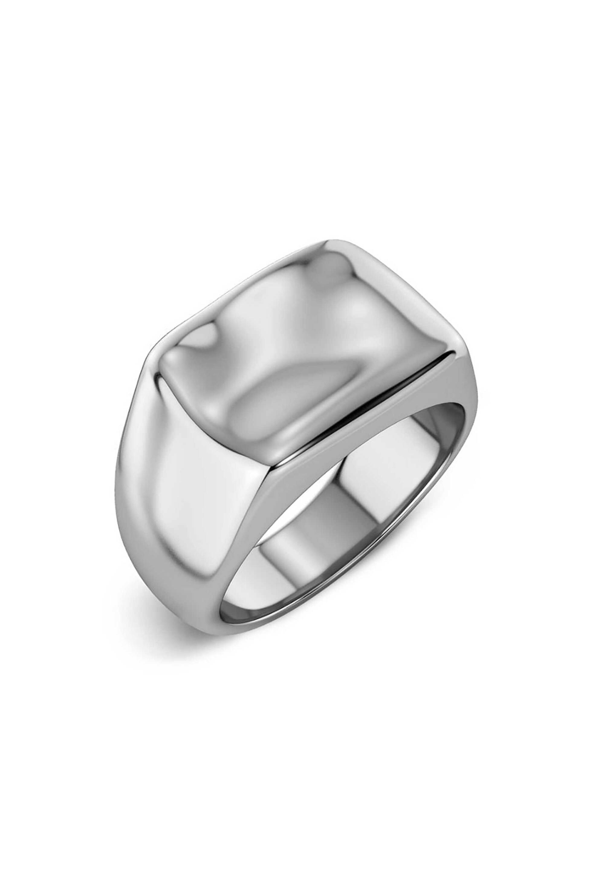 EDBLAD EDBLAD ανδρικό δαχτυλίδι "River Ring Silver S" - 130355-18