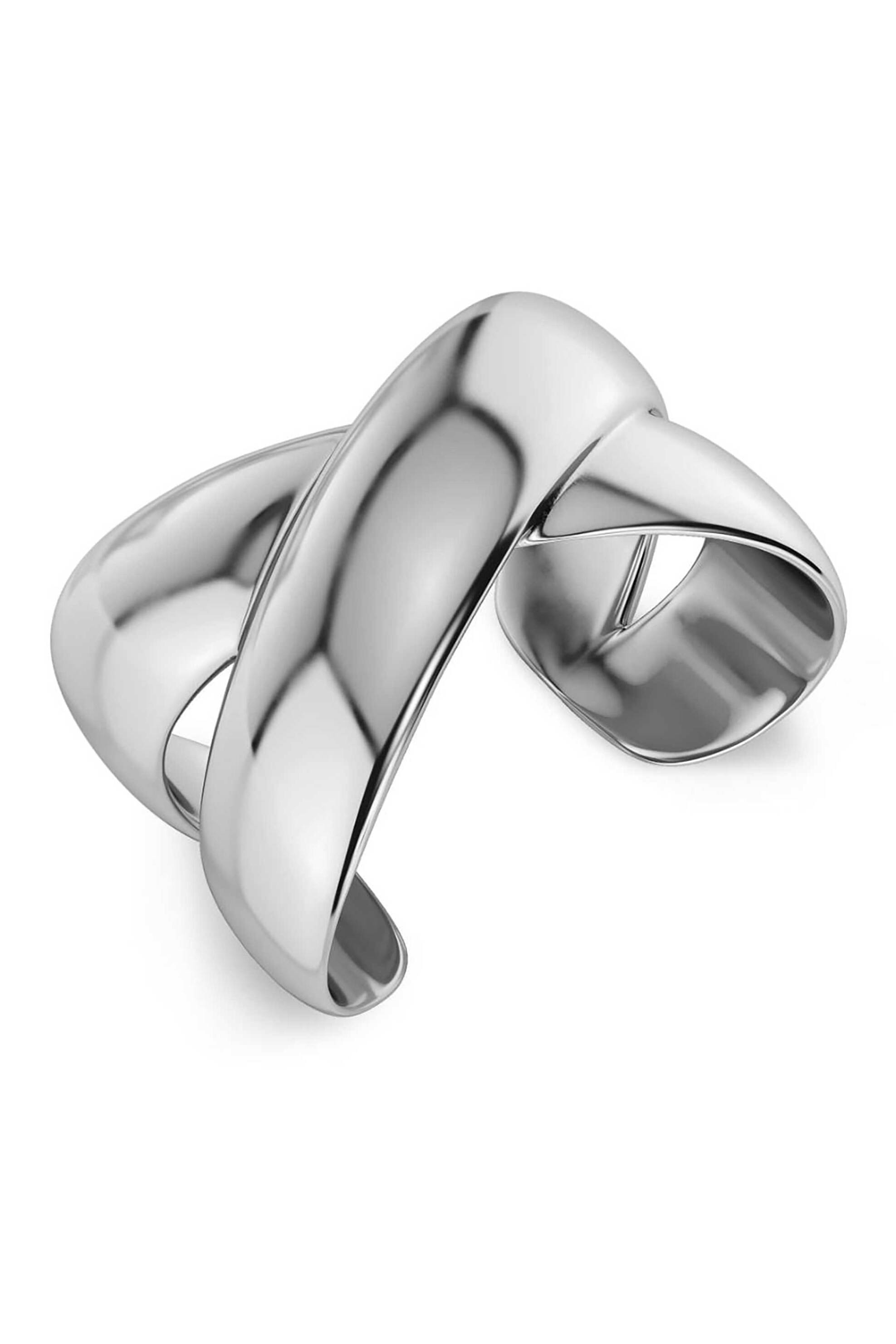 EDBLAD γυναικείο βραχιόλι "Alexa Bangle Silver L" - 130224-L