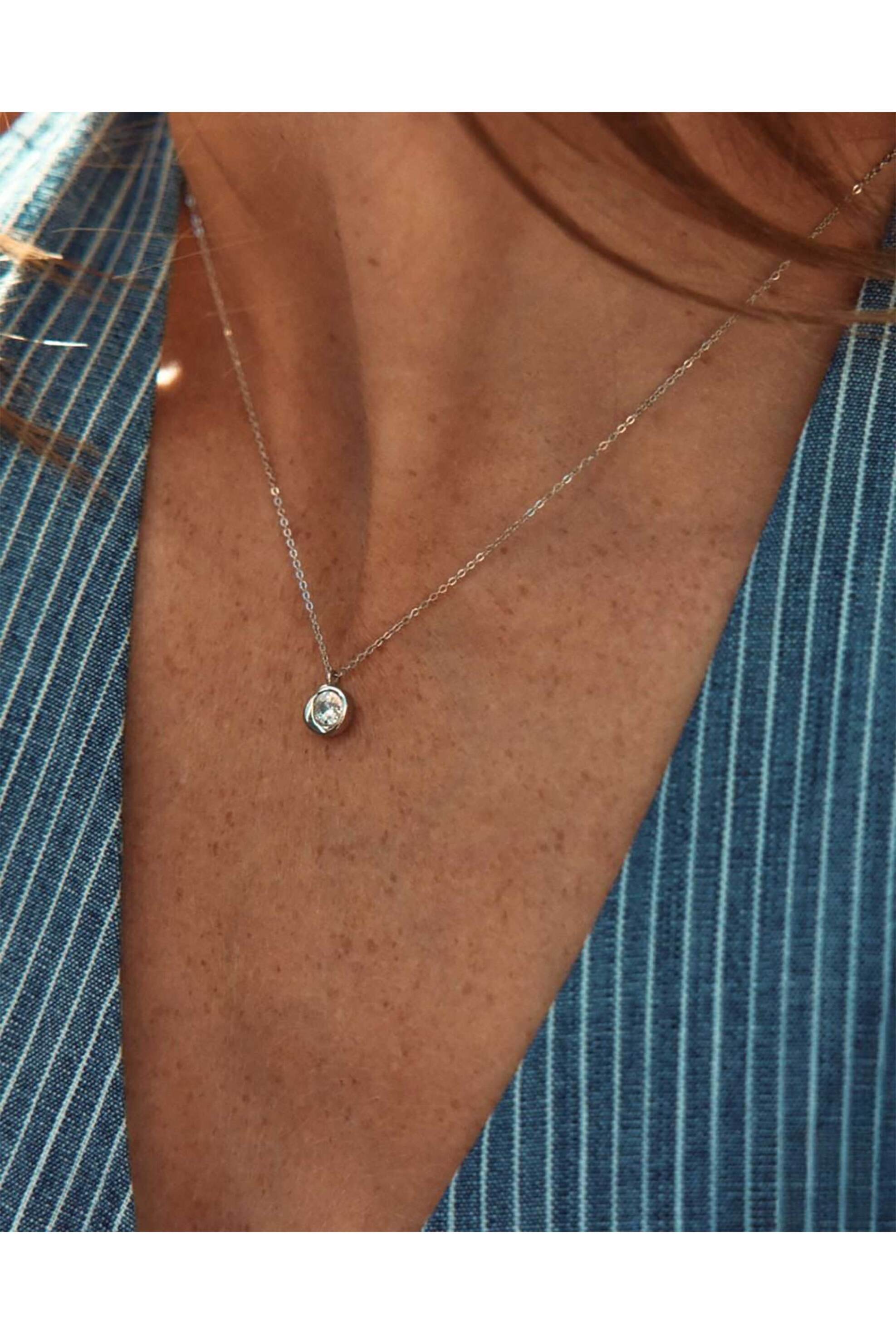 Edblad Γυναικείο Κολιέ Ocean Gem Silver S - 130315