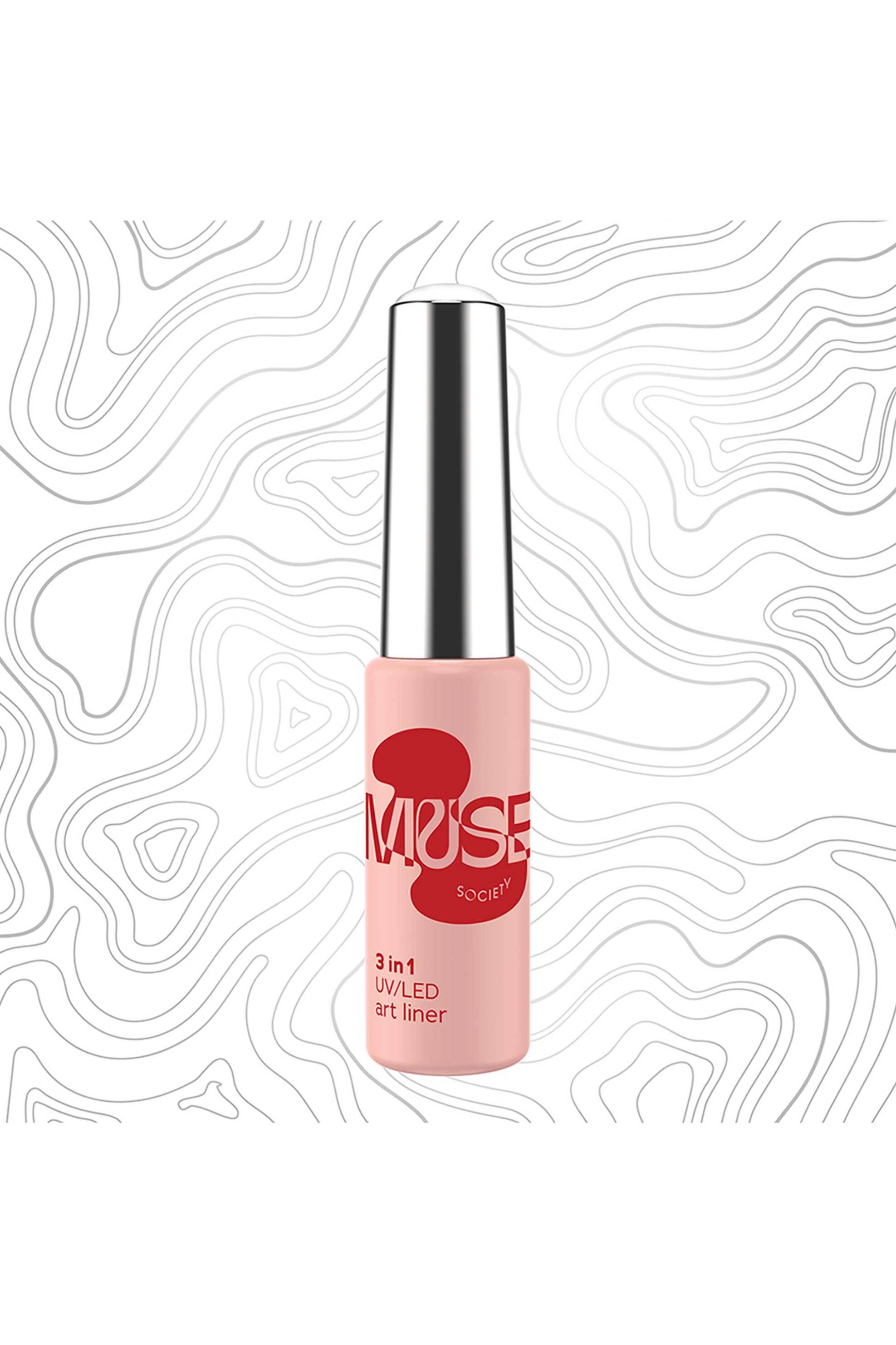 Muse Society Nail Art Line True White 8 ml - A24A001N Art Liner True White φωτογραφία