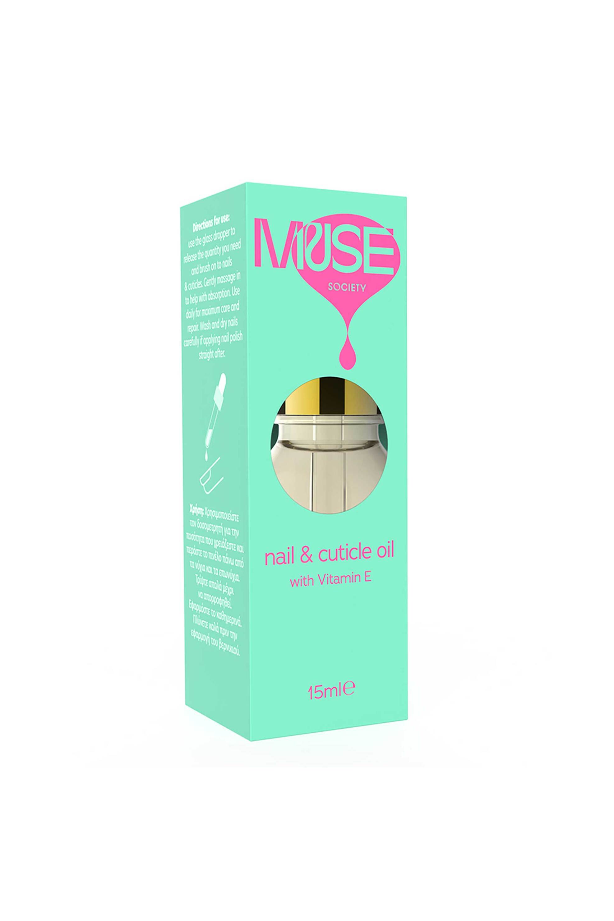 Muse Society Cuticle Nail Oil Bottle 15 ml - C24A001D φωτογραφία