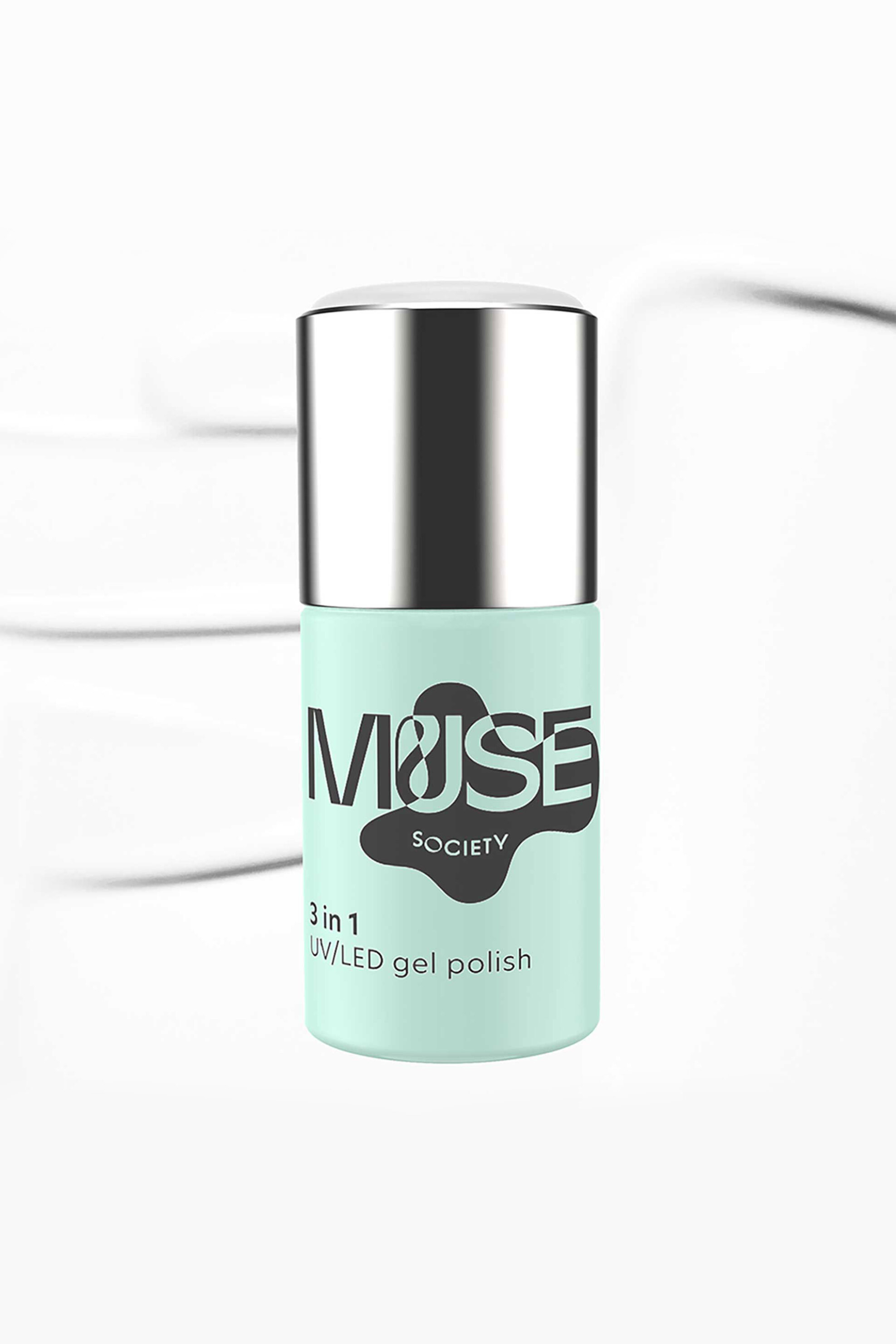 Muse Society Nail Gel Polish True White #001 10 ml - P24A001N True White #001 φωτογραφία