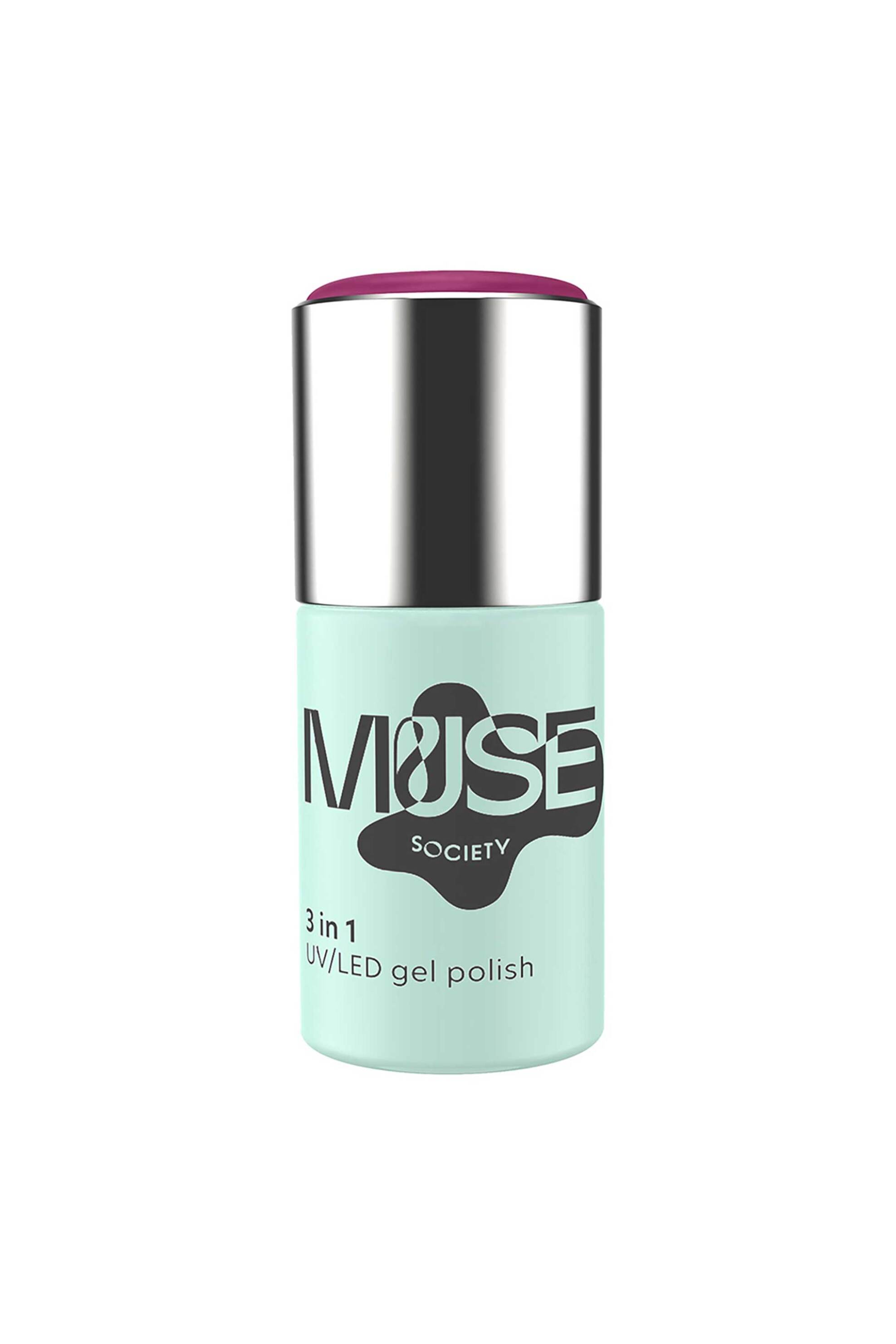 Muse Society Nail Gel Polish Black Cherry #005 10 ml