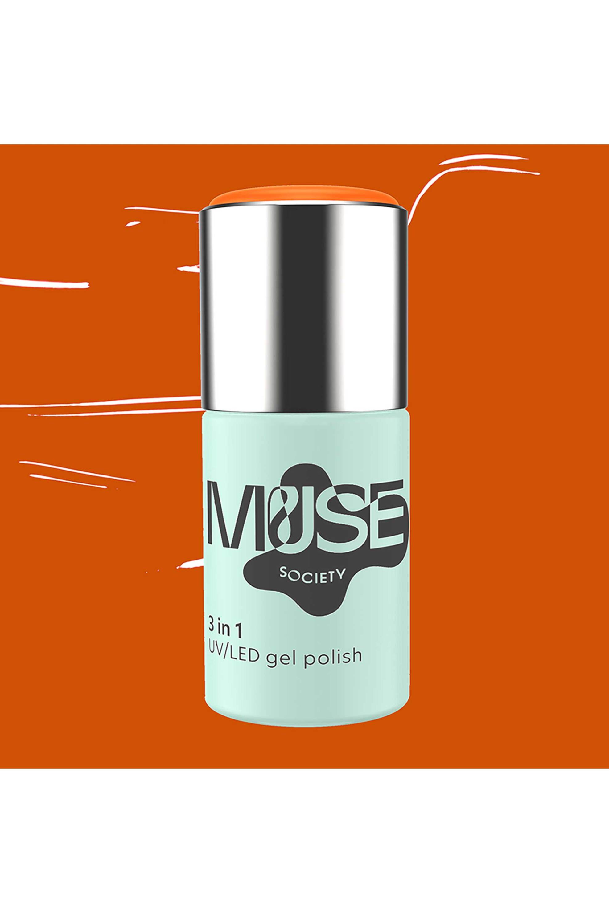 Muse Society Nail Gel Polish Burnt Orange #009 10 ml - P24A009N Burnt Orange #009 φωτογραφία