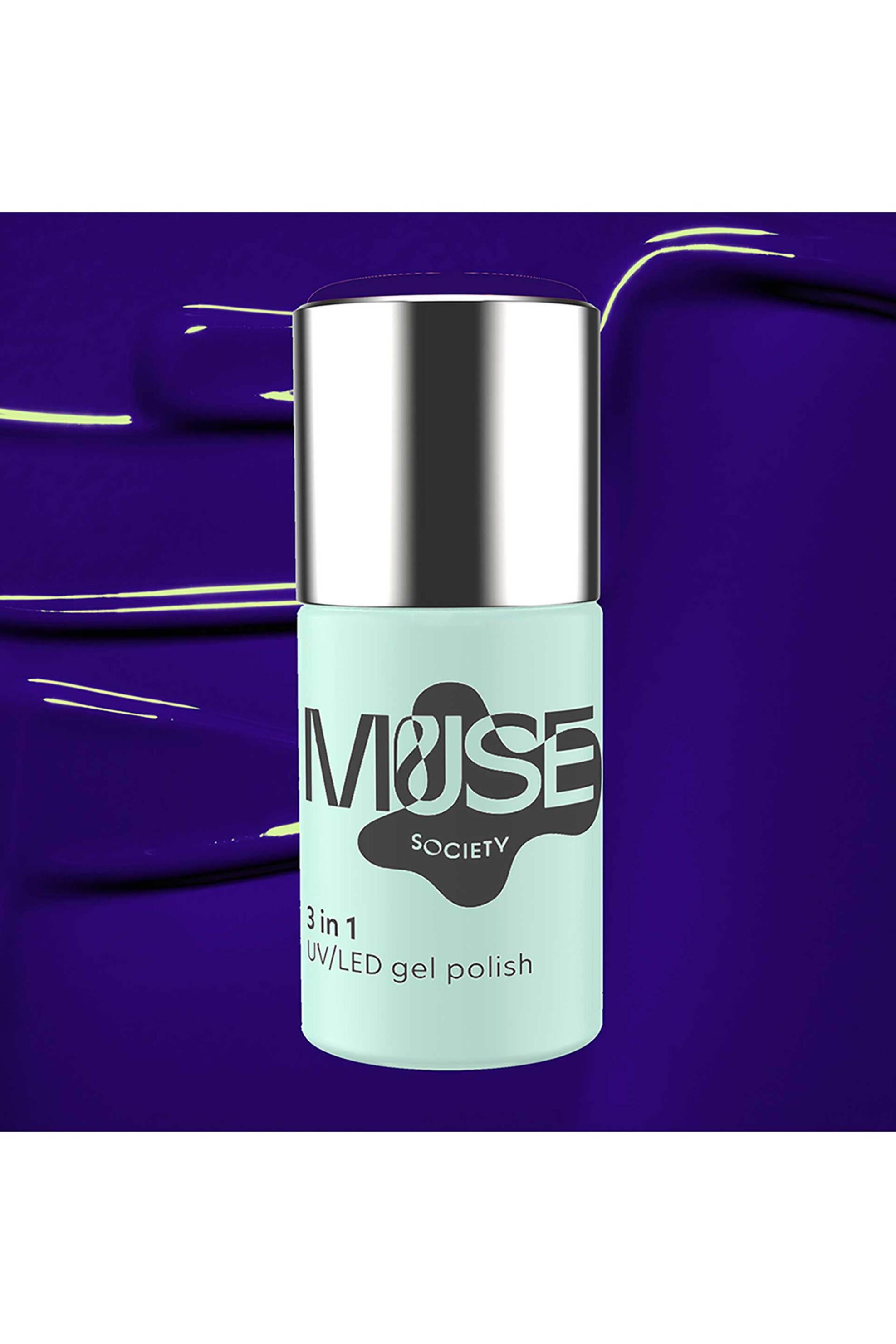Muse Society Nail Gel Polish Midnight Blue #017 10 ml - P24A017N Midnight Blue #017 φωτογραφία