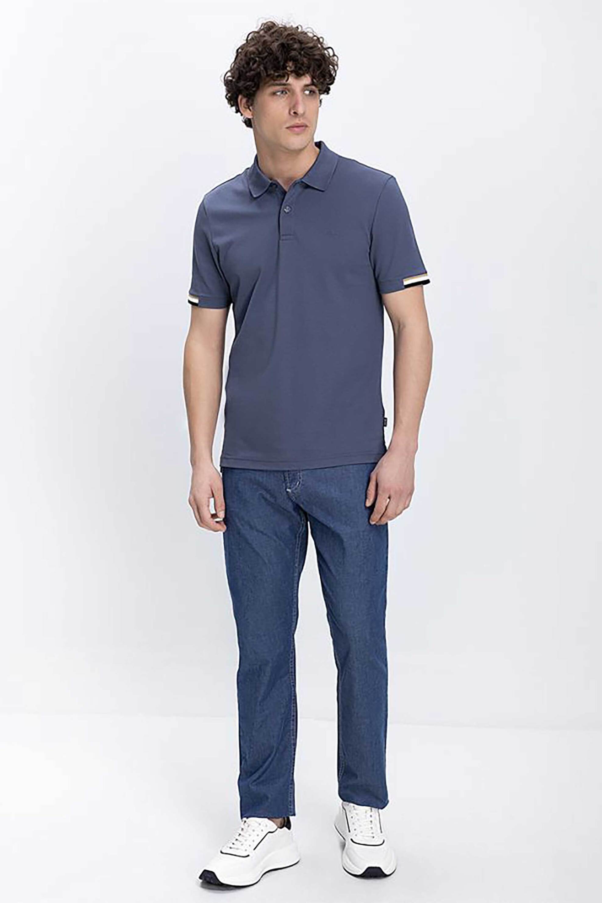Kaiser Hoff ανδρικό τζιν παντελόνι Regular Fit - D125000191108100 Denim Blue