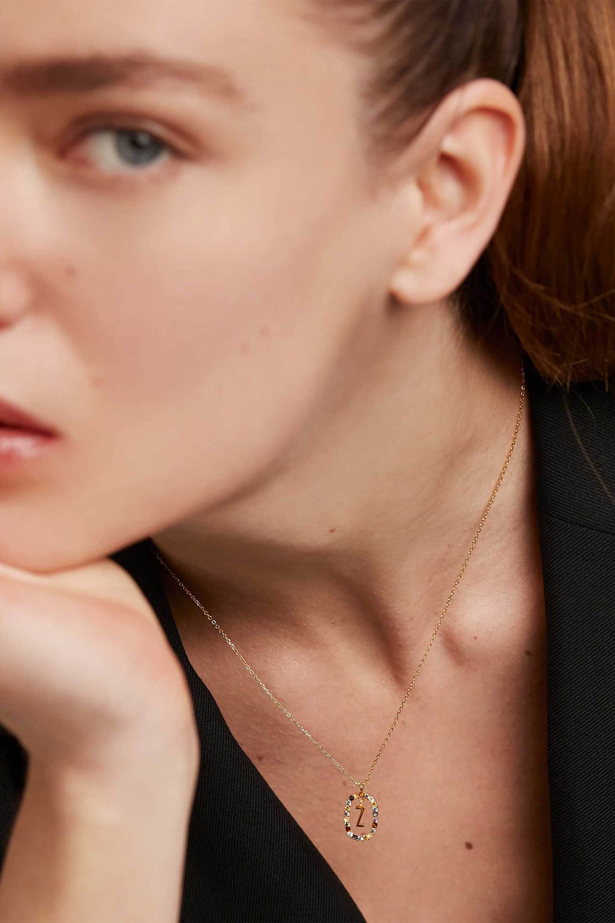 PDPAOLA γυναικείο κολιέ "Letter Z" - CO01-285-U φωτογραφία