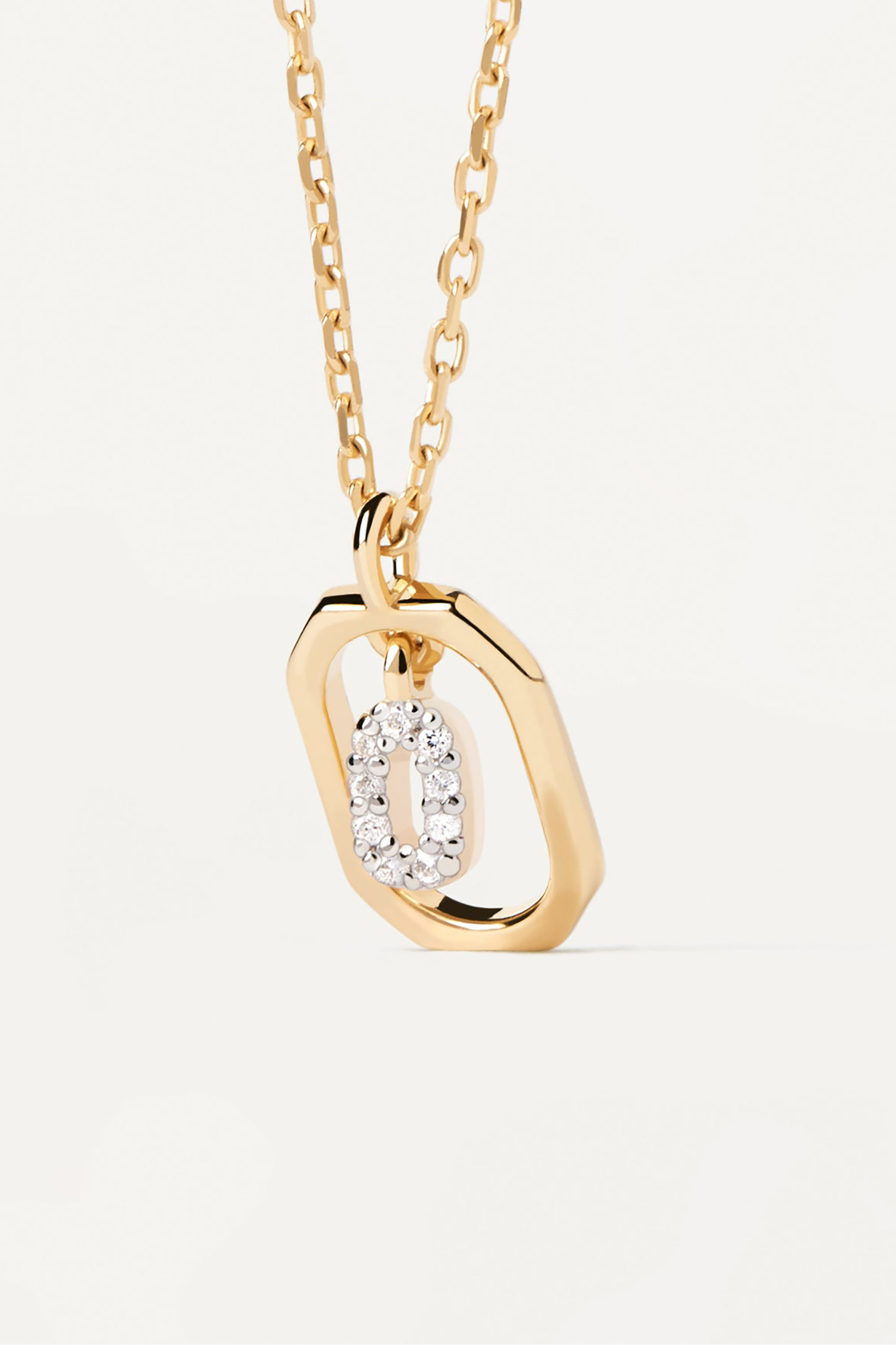 PDPAOLA γυναικείο κολιέ "Mini Letter O" - CO01-526-U φωτογραφία