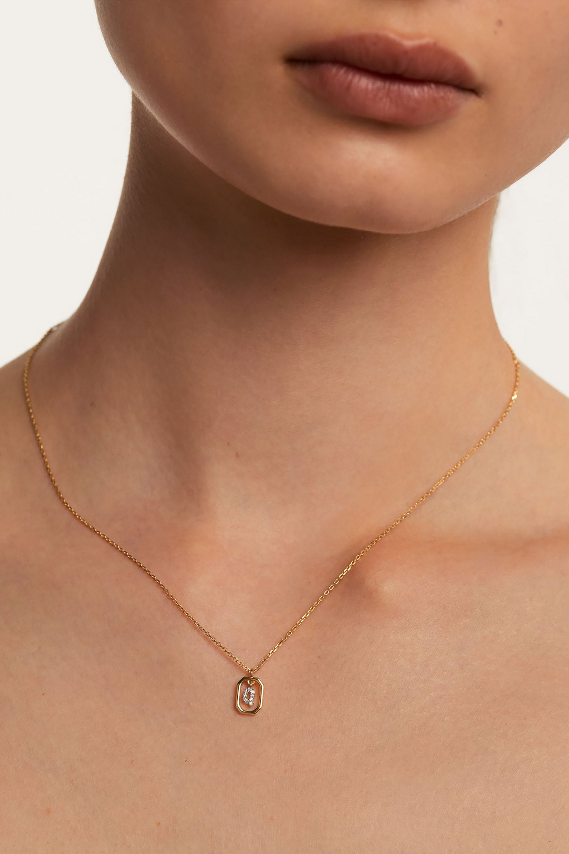 PDPAOLA γυναικείο κολιέ "Mini Letter Q" - CO01-528-U φωτογραφία